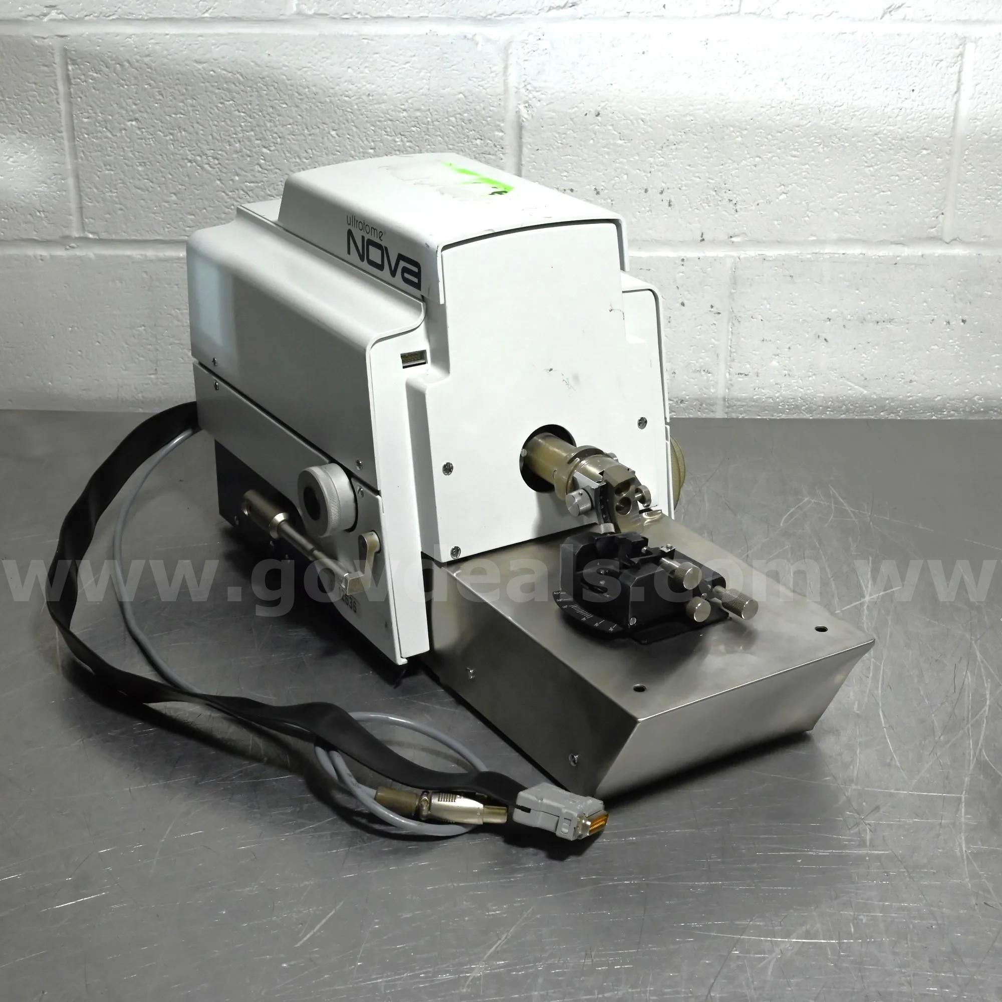 LKB Ultrotome Nova Ultramicrotome EM Sectioning Instrument Lab Equipment