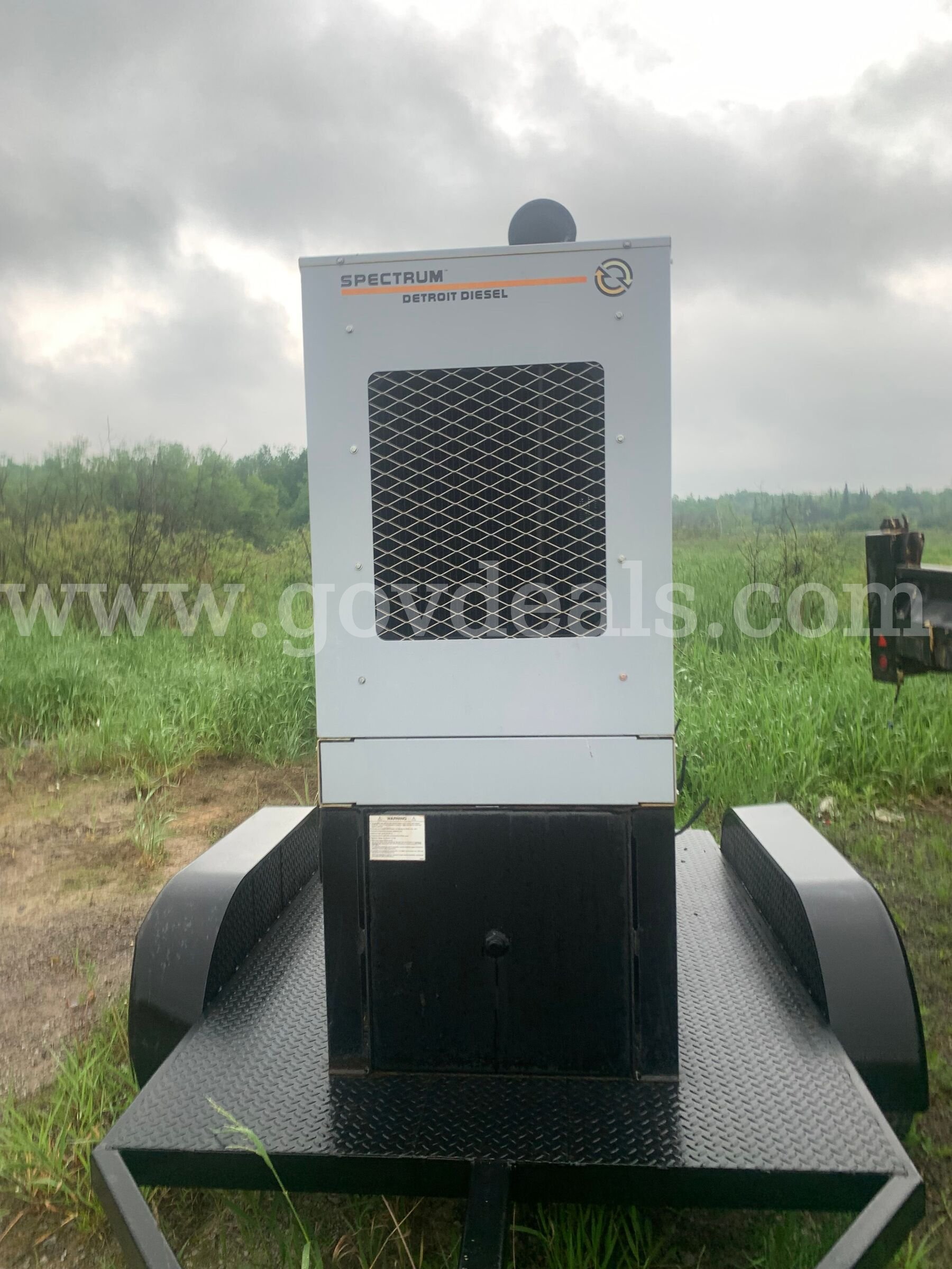 Spectrum Detroit Diesel Generator Spectrum 50DSEJ Government Surplus Auction - Photo #2