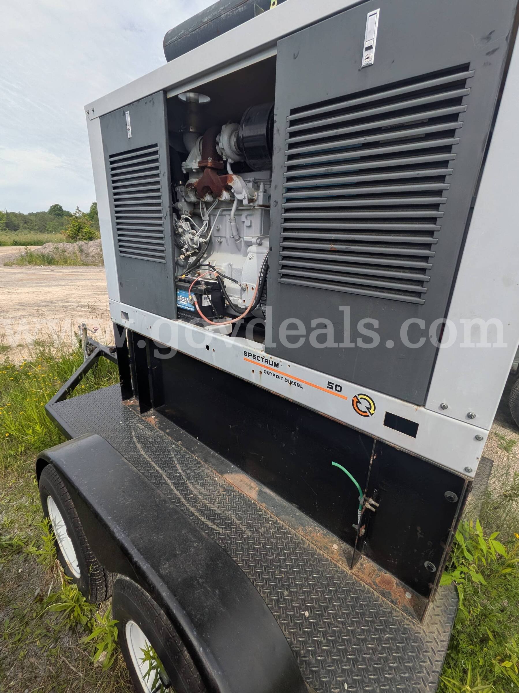 Spectrum Detroit Diesel Generator Spectrum 50DSEJ Government Surplus Auction - Photo #4