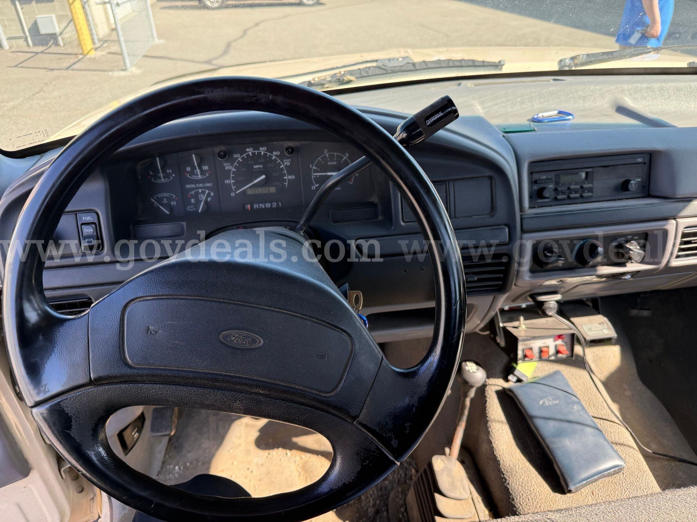 1997 Ford F-350 Flatbed Ford F-350 Government Surplus Auction - Photo #5