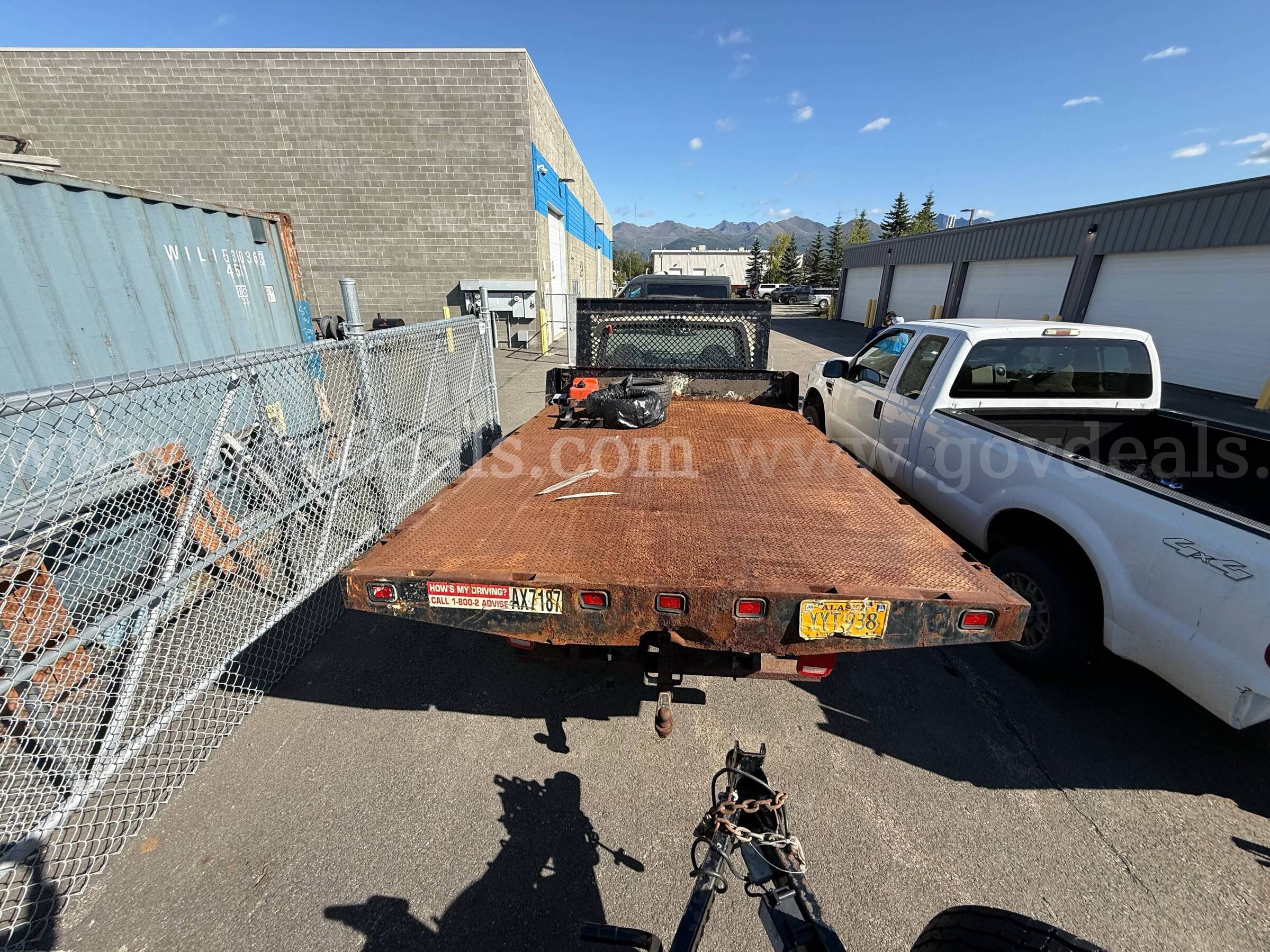 1997 Ford F-350 Flatbed Ford F-350 Government Surplus Auction - Photo #6