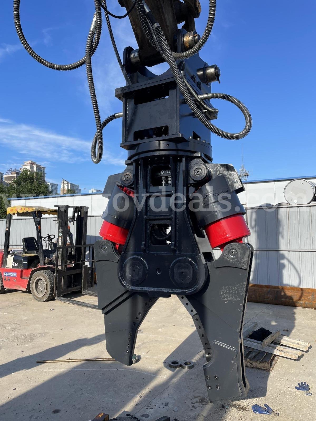 HB Heavy MS100 Hydraulic Demolition Rotating Shear (New/Unused) HB Heavy MS100 Government Surplus Auction - Photo #2