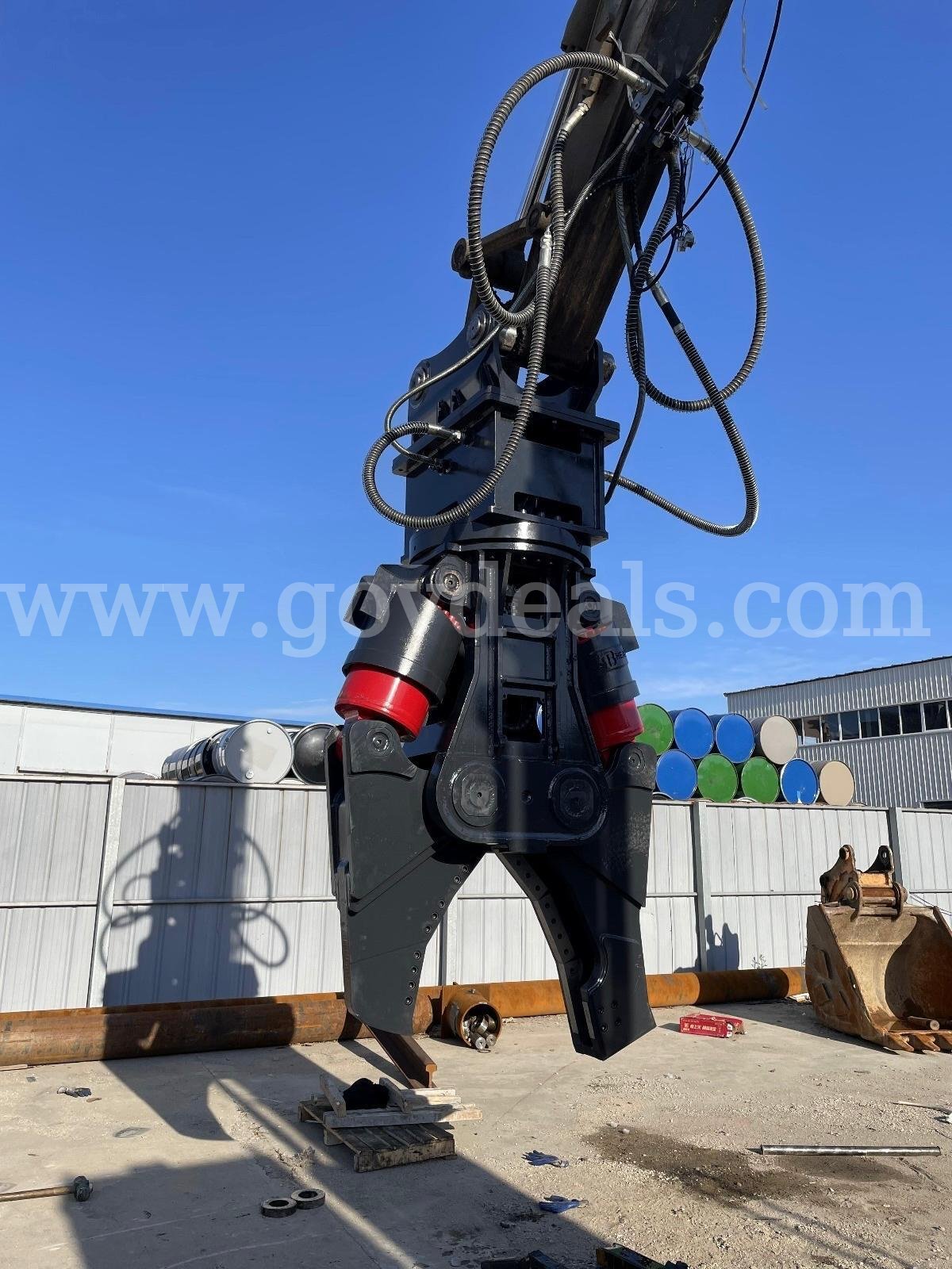 HB Heavy MS100 Hydraulic Demolition Rotating Shear (New/Unused) HB Heavy MS100 Government Surplus Auction - Photo #4