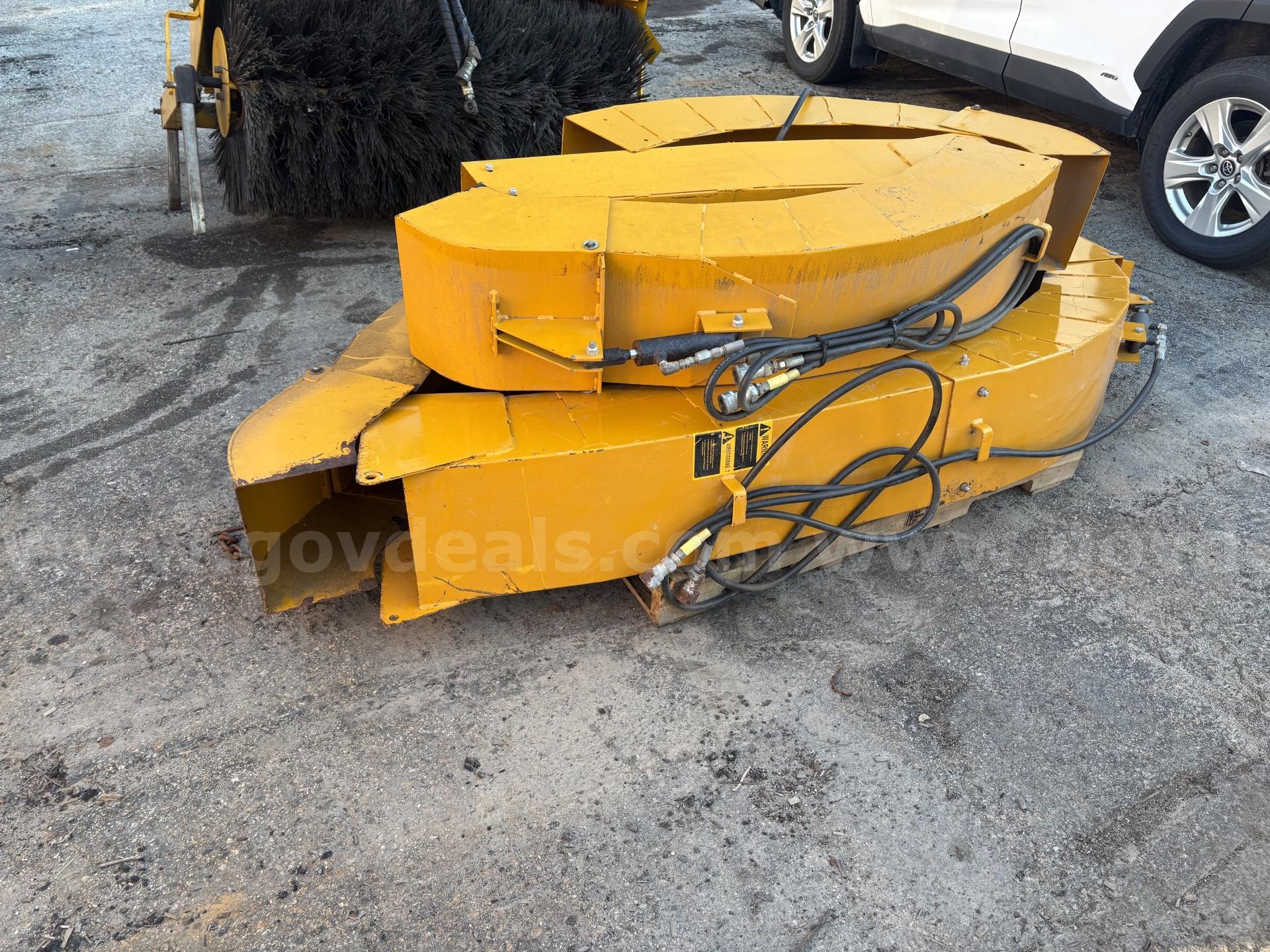 A Lot of (4) Trackless Snowblower Tall Chute Extensions