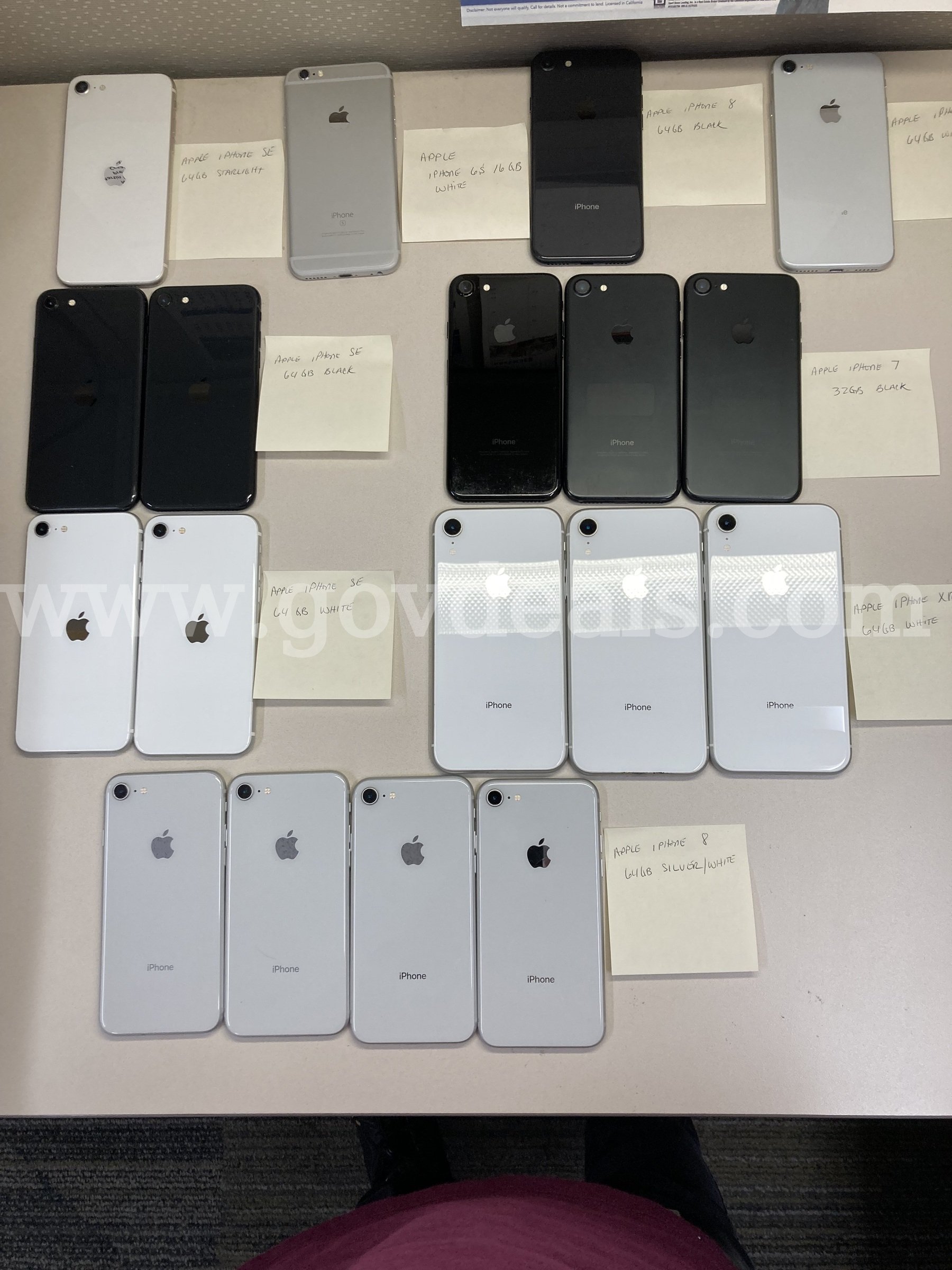 Lot of iPhones (58) Apple iPhones Government Surplus Auction - Photo #5