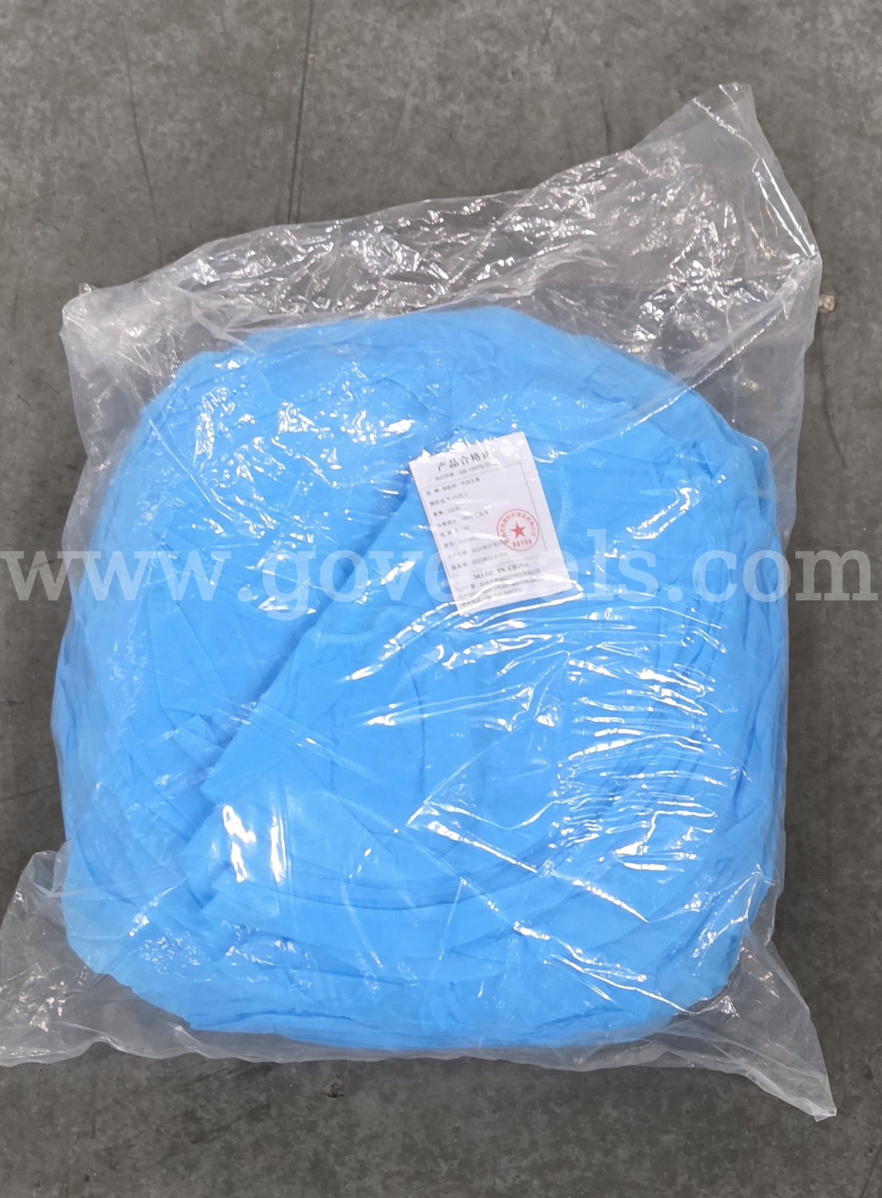 Case of 1,000 Blue Disposable Bouffant Caps - 21-Inch, New/Unused Surplus Case 000 Government Surplus Auction - Photo #2