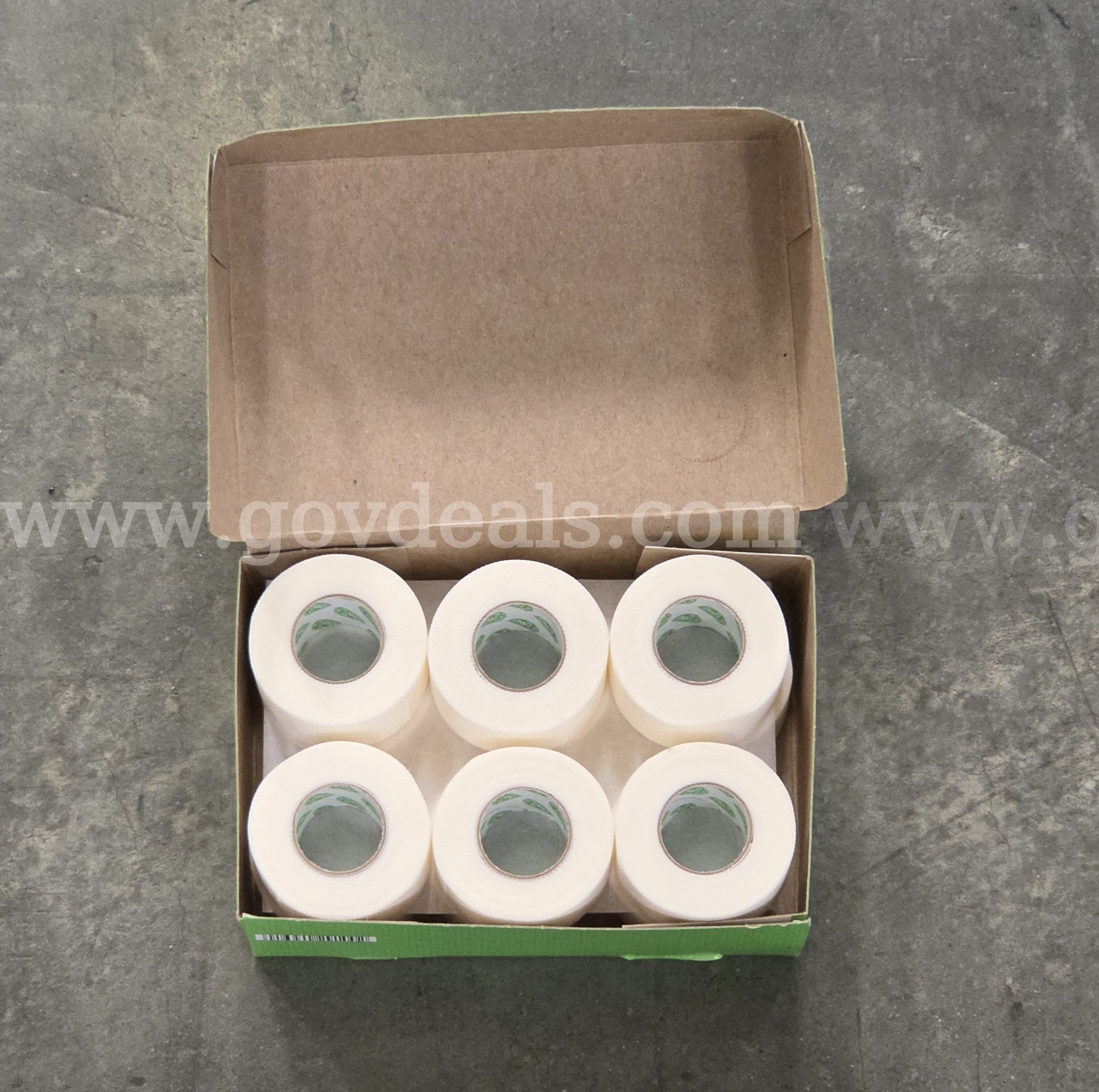 Lot of Curad Cloth Medical Tape (2 Case Boxes + 7 Retail Packs) Case  Government Surplus Auction - Photo #3
