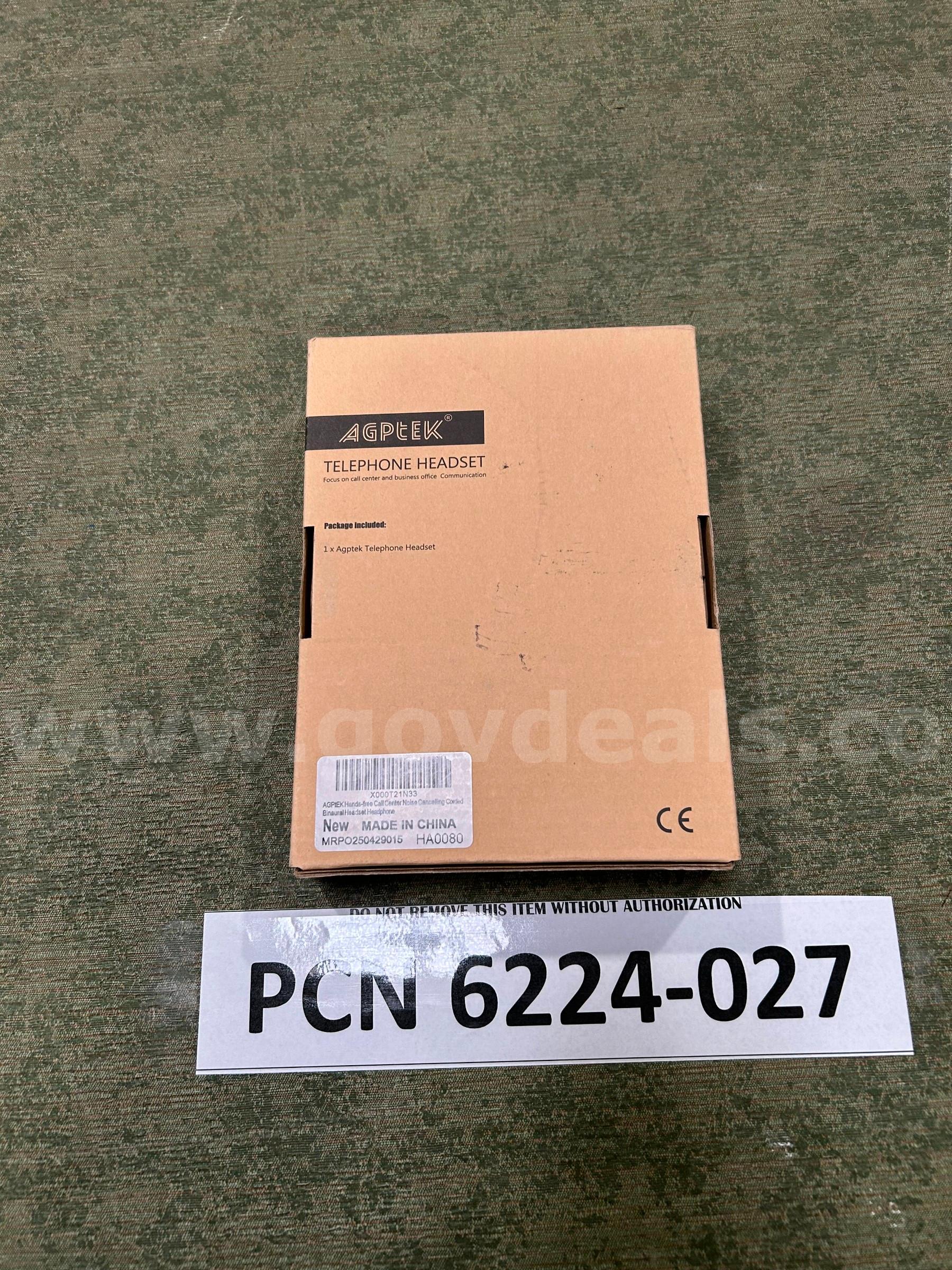 Headset, Telephone, AGPTEK   Government Surplus Auction - Photo #3