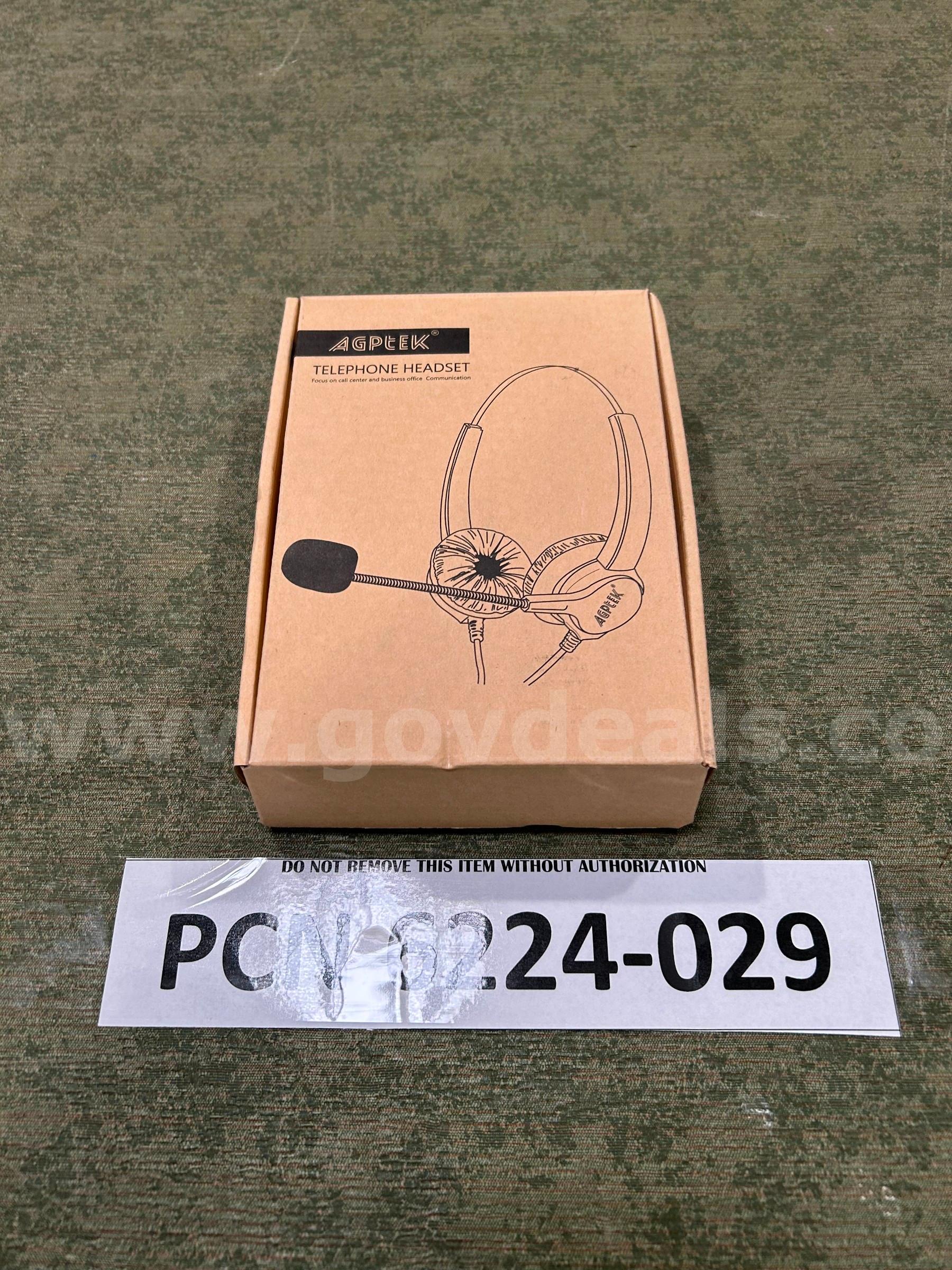 Headset, Telephone, AGPTEK   Government Surplus Auction - Photo #2