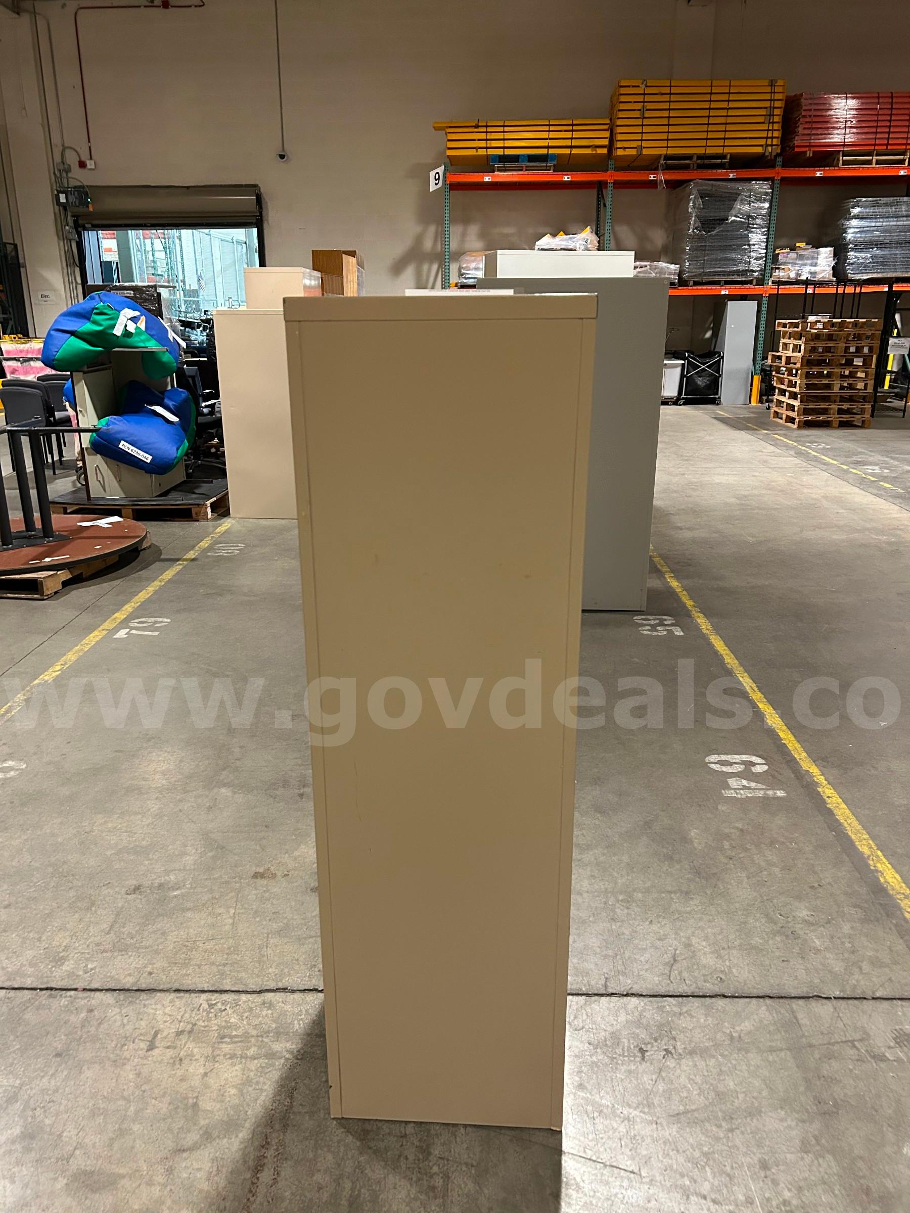 Filing Cabinet, 5-Drawers, Metal   Government Surplus Auction - Photo #3