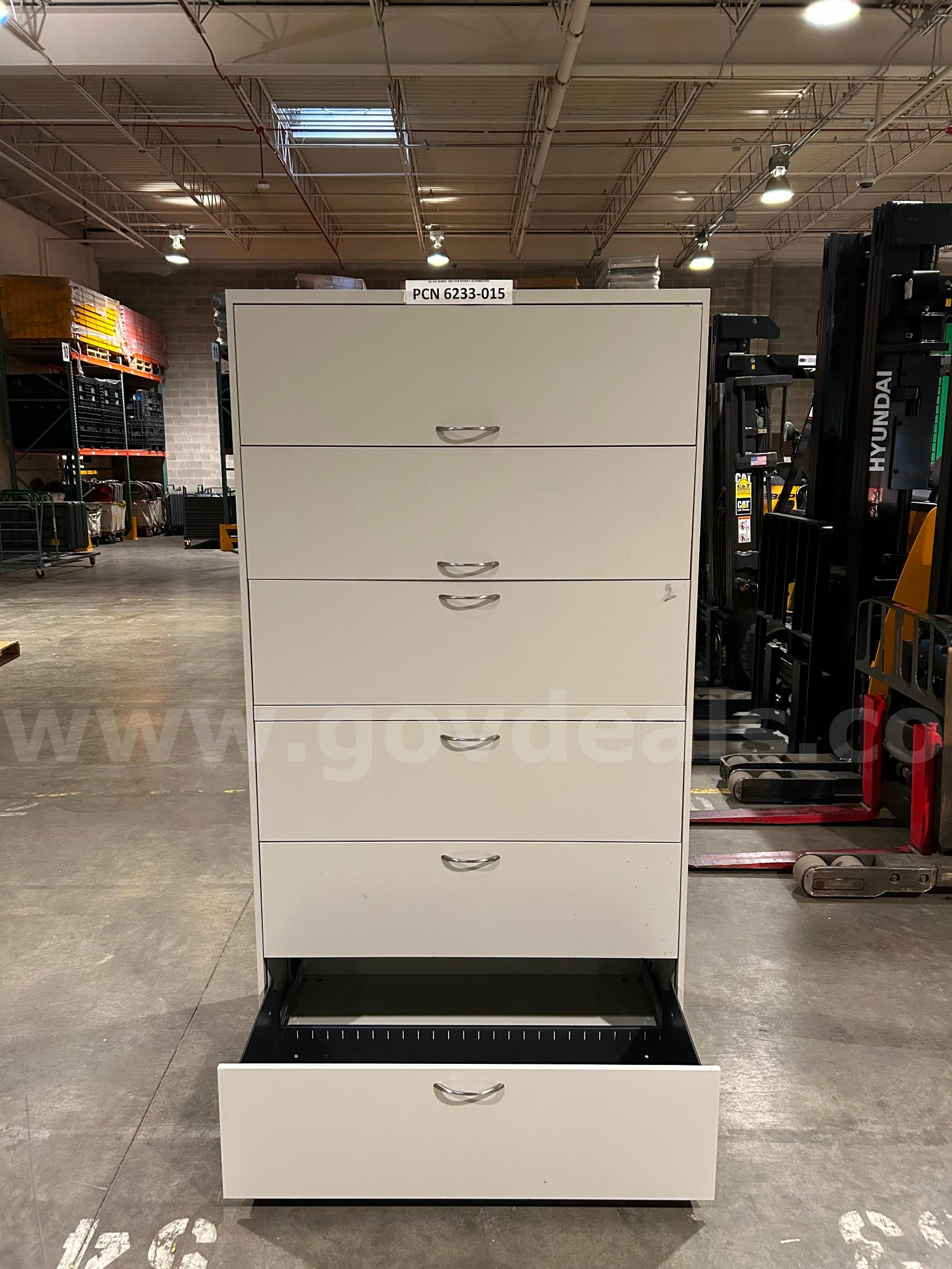 Filing Cabinet, 6-Drawers, Metal   Government Surplus Auction - Photo #5