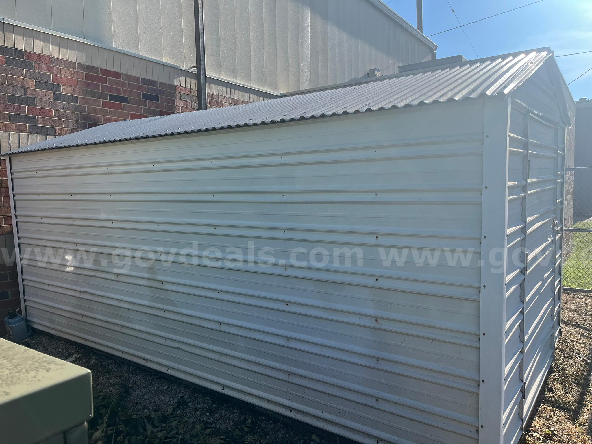 Storage Shed (8' x 16')   Government Surplus Auction - Photo #3
