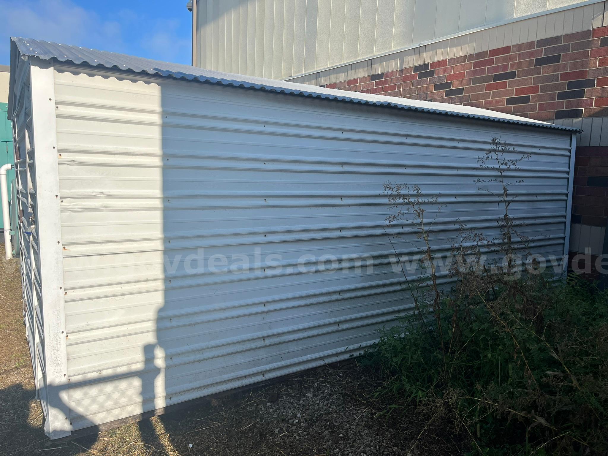 Storage Shed (8' x 16')   Government Surplus Auction - Photo #4