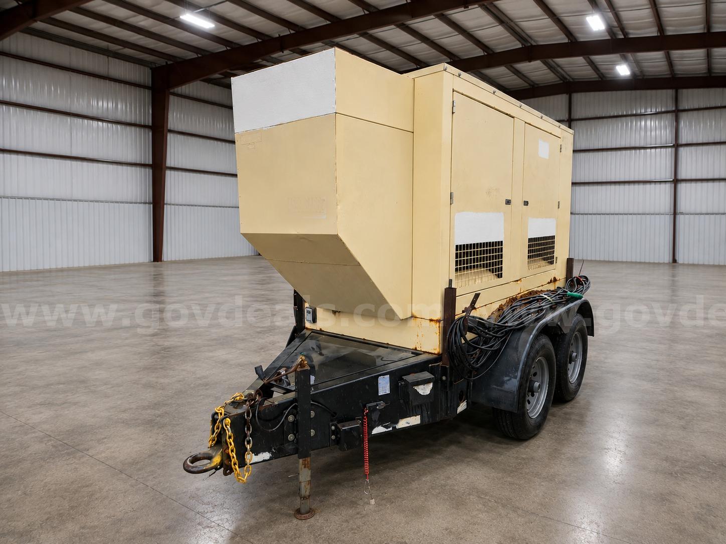 2005 John Deere engine / KOHLER  Standby Mobile Diesel Generator 58KW