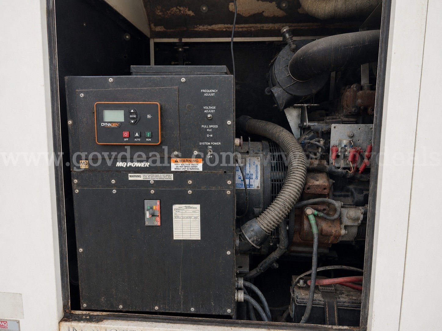 2008 MULTIQUIP MQP501V Generator 60KW  Standby Portable Diesel MULTIQUIP MQP501V Government Surplus Auction - Photo #5