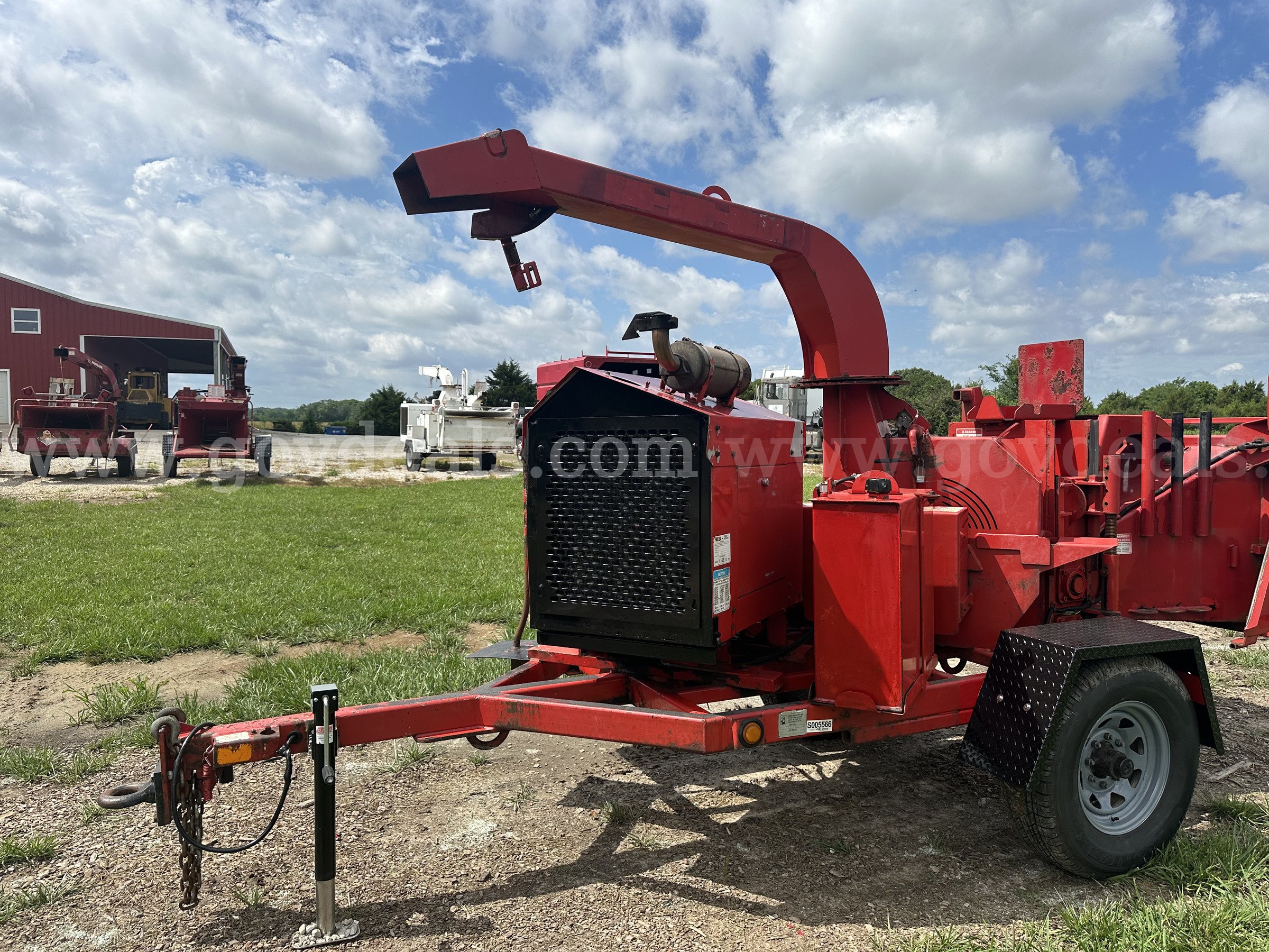 2011 Bandit 90XP S/A Portable Brush Chipper  ****RESERVE REDUCED****