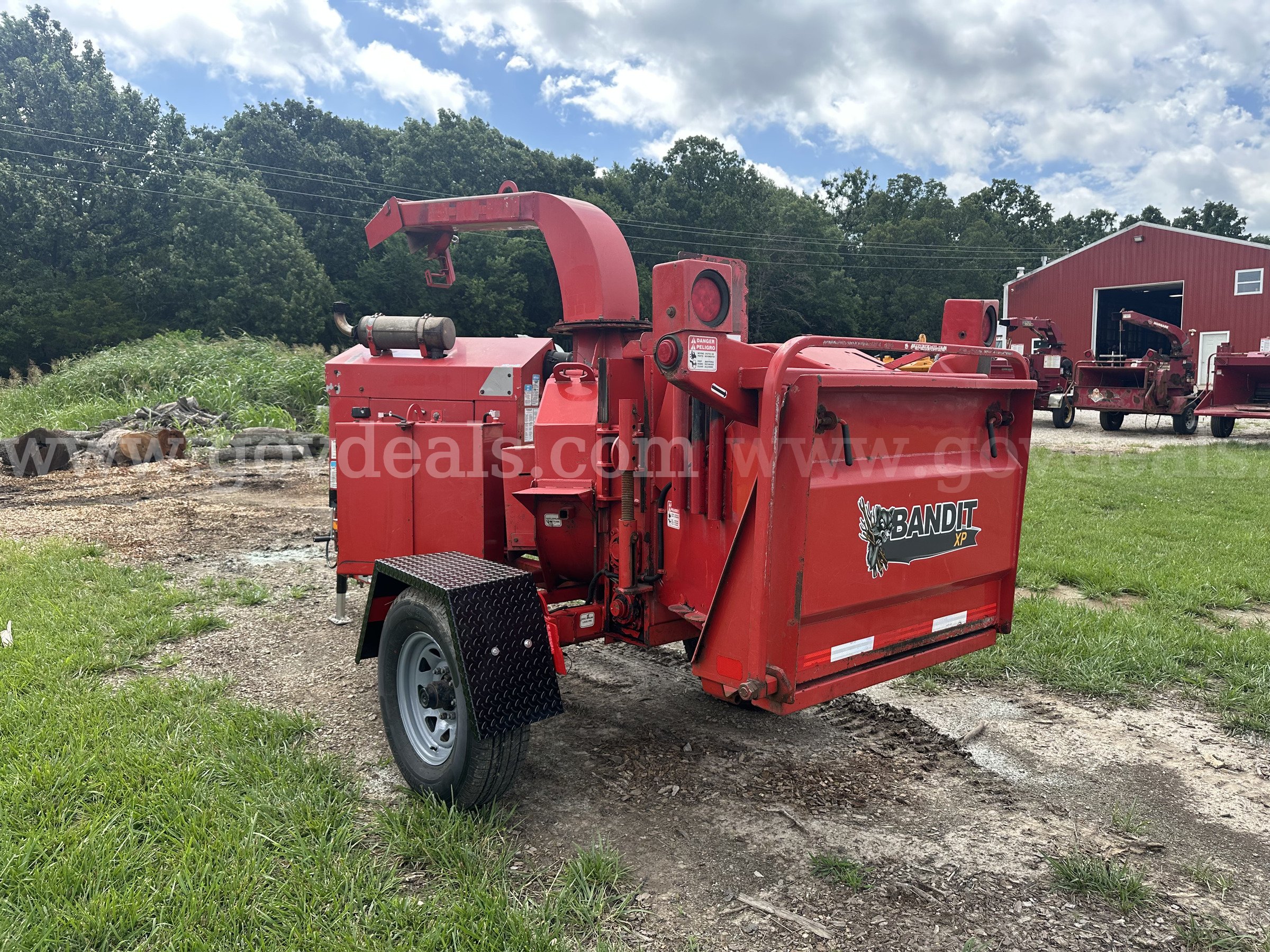 2011 Bandit 90XP S/A Portable Brush Chipper  ****RESERVE REDUCED**** Bandit 90XP Government Surplus Auction - Photo #3