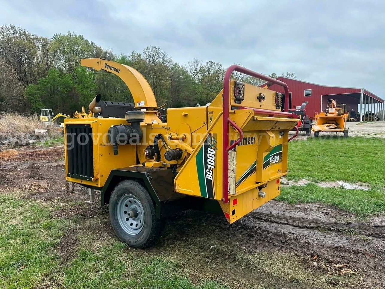 2019 Vermeer BC 1000 XL S/A Portable Brush Chipper   ****RESERVE REDUCED**** Vermeer 1000 Government Surplus Auction - Photo #2