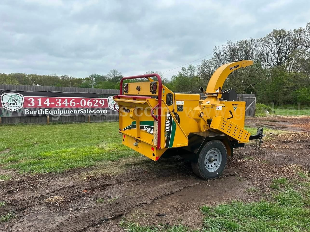 2019 Vermeer BC 1000 XL S/A Portable Brush Chipper   ****RESERVE REDUCED**** Vermeer 1000 Government Surplus Auction - Photo #3