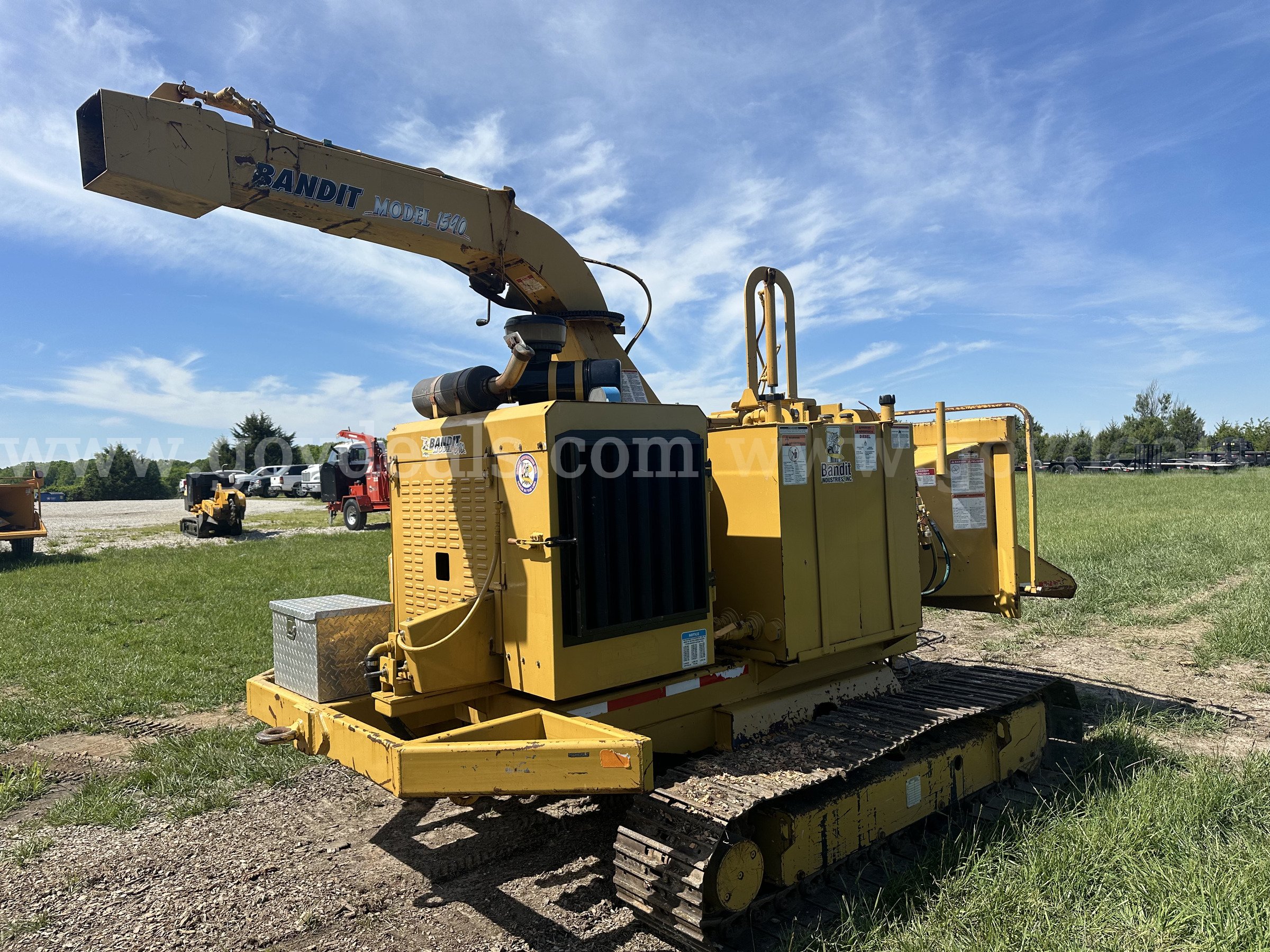 2014 Bandit Intimidator 1590XP Tracked Brush Chipper   ****RESERVE REDUCED****