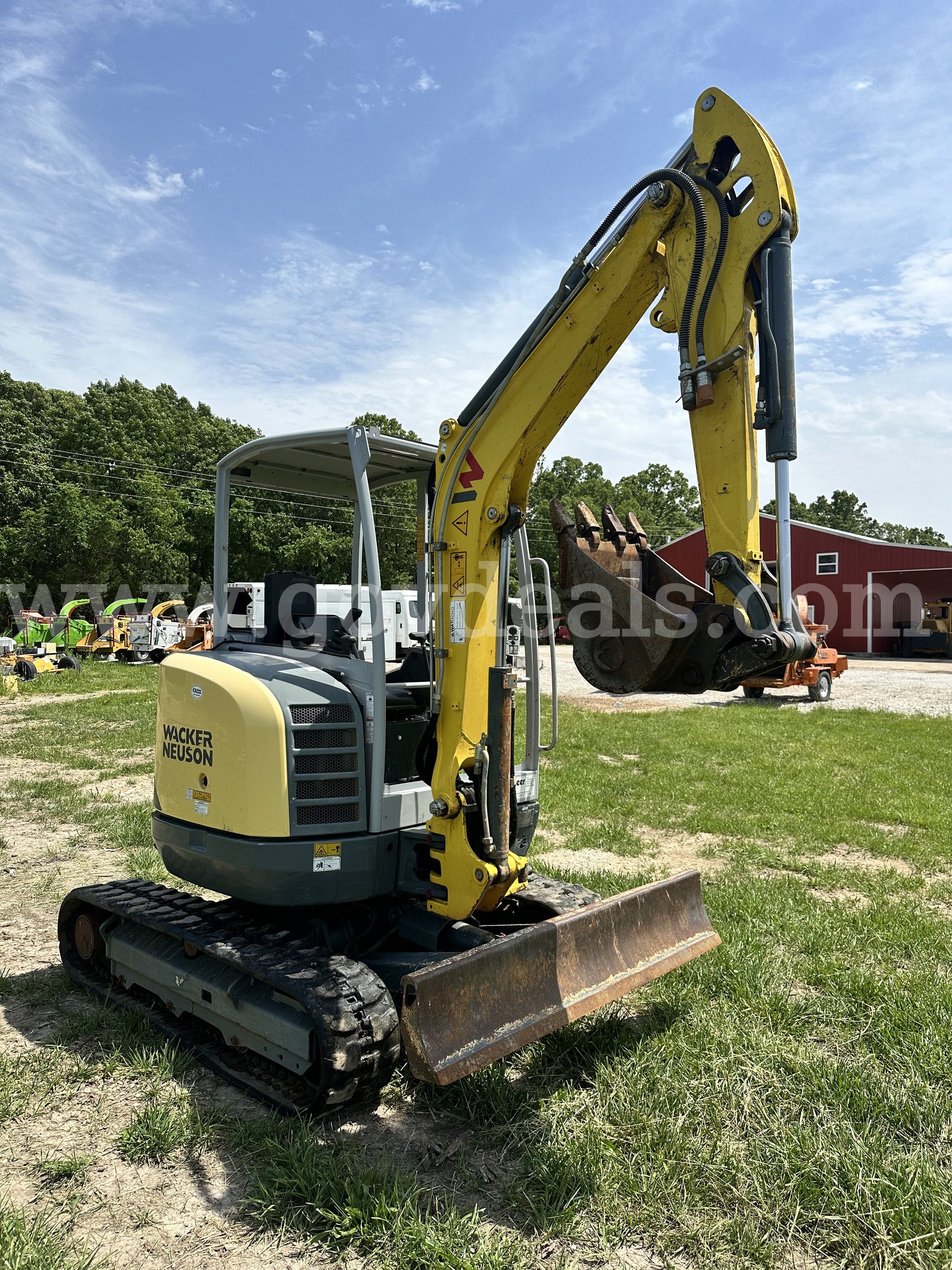2019 Wacker Neuson EZ26 Mini Excavator  ****RESERVE REDUCED***** Wacker Neuson EX26 Government Surplus Auction - Photo #4