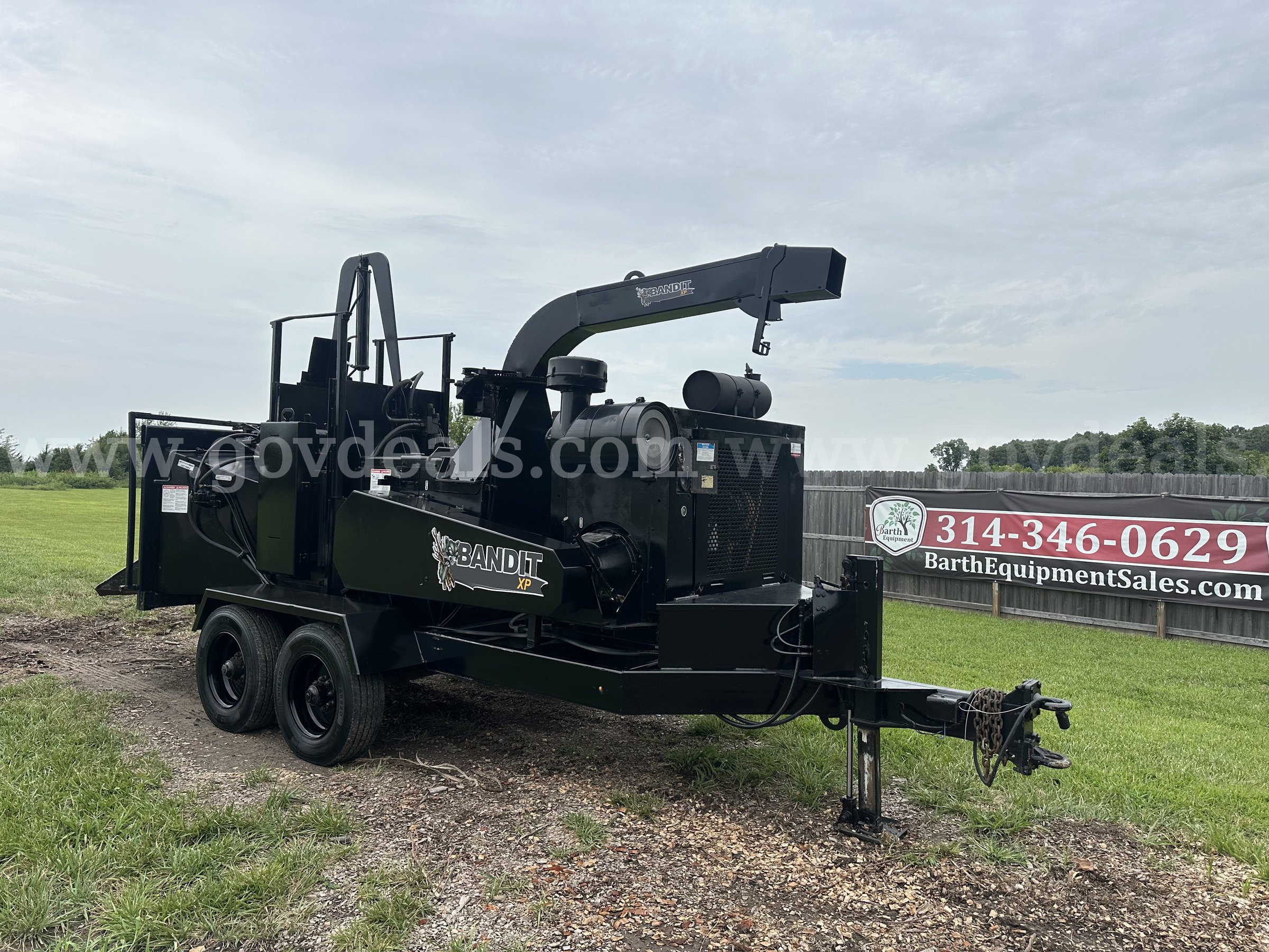 2005 Bandit 2090 XP T/A Portable Whole Tree Drum Chipper  ****RESERVE REDUCED****