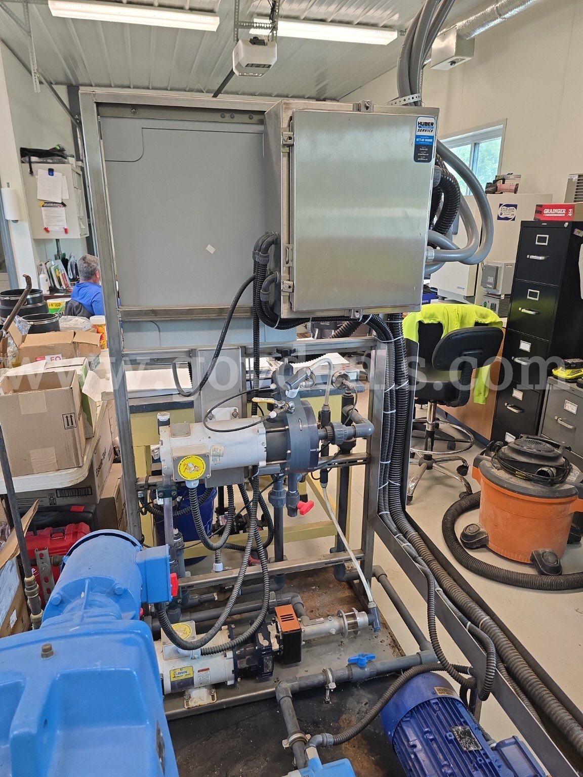 2010 HUBER ROTAMAT® RoS3Q-280 Complete Screw Press Dewatering System | 480V Huber Technology 280 Government Surplus Auction - Photo #5