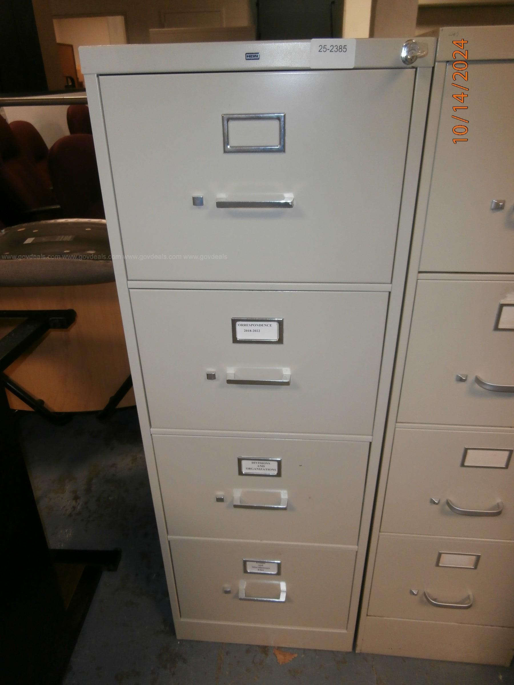 Legal size file cabinet   Government Surplus Auction - Primary Photo