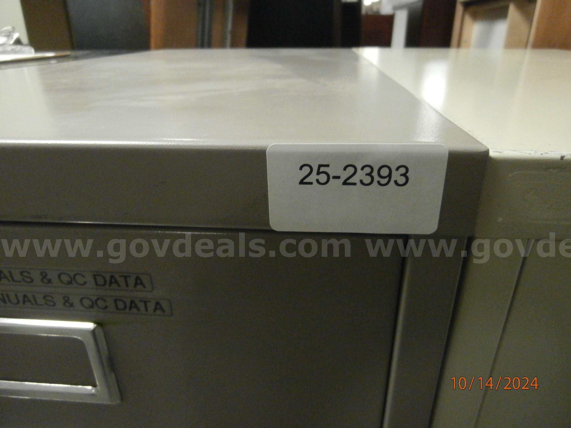 4 drawer letter file cabinet   Government Surplus Auction - Photo #2