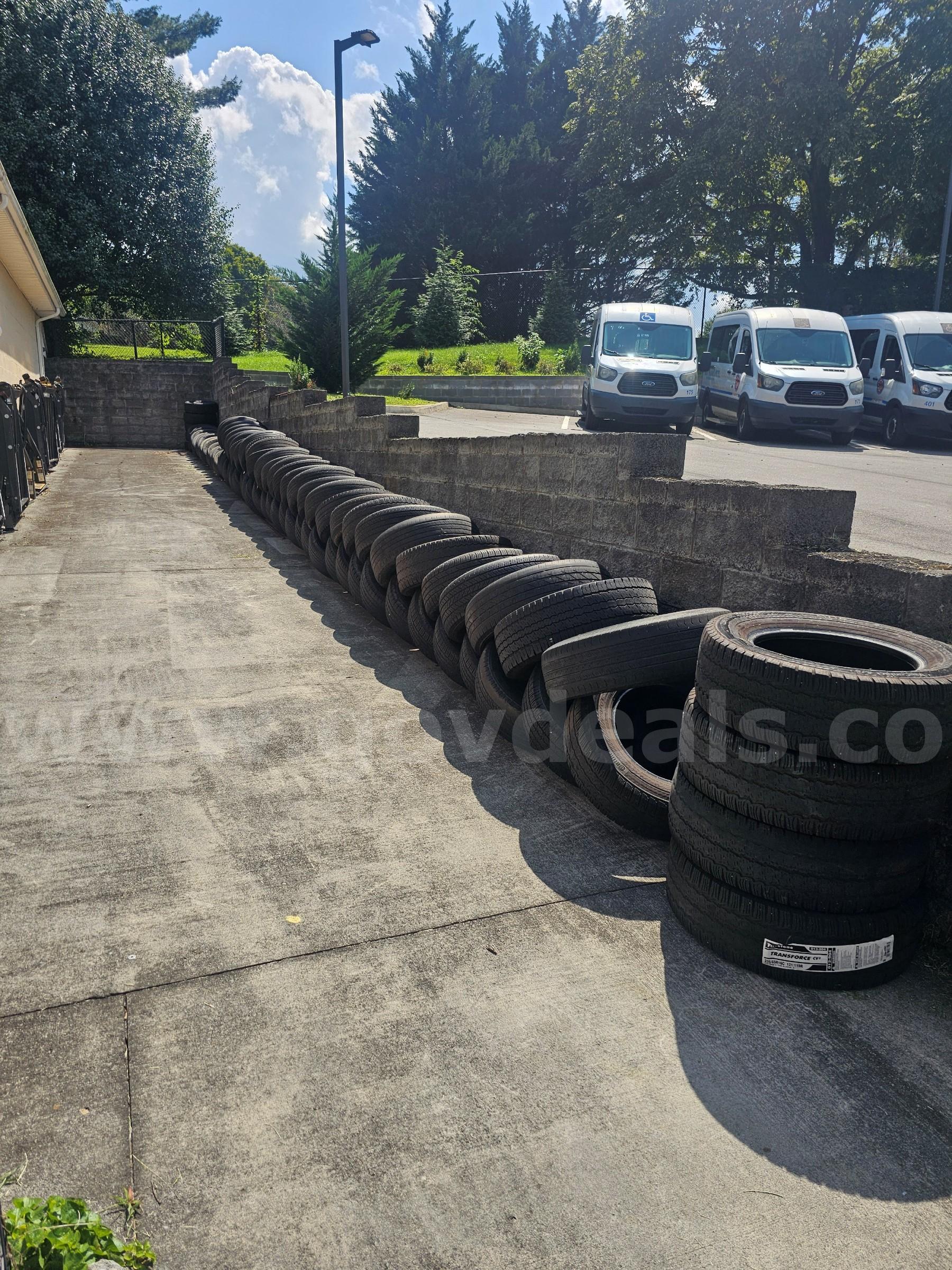 Lot of used tires   Government Surplus Auction - Primary Photo