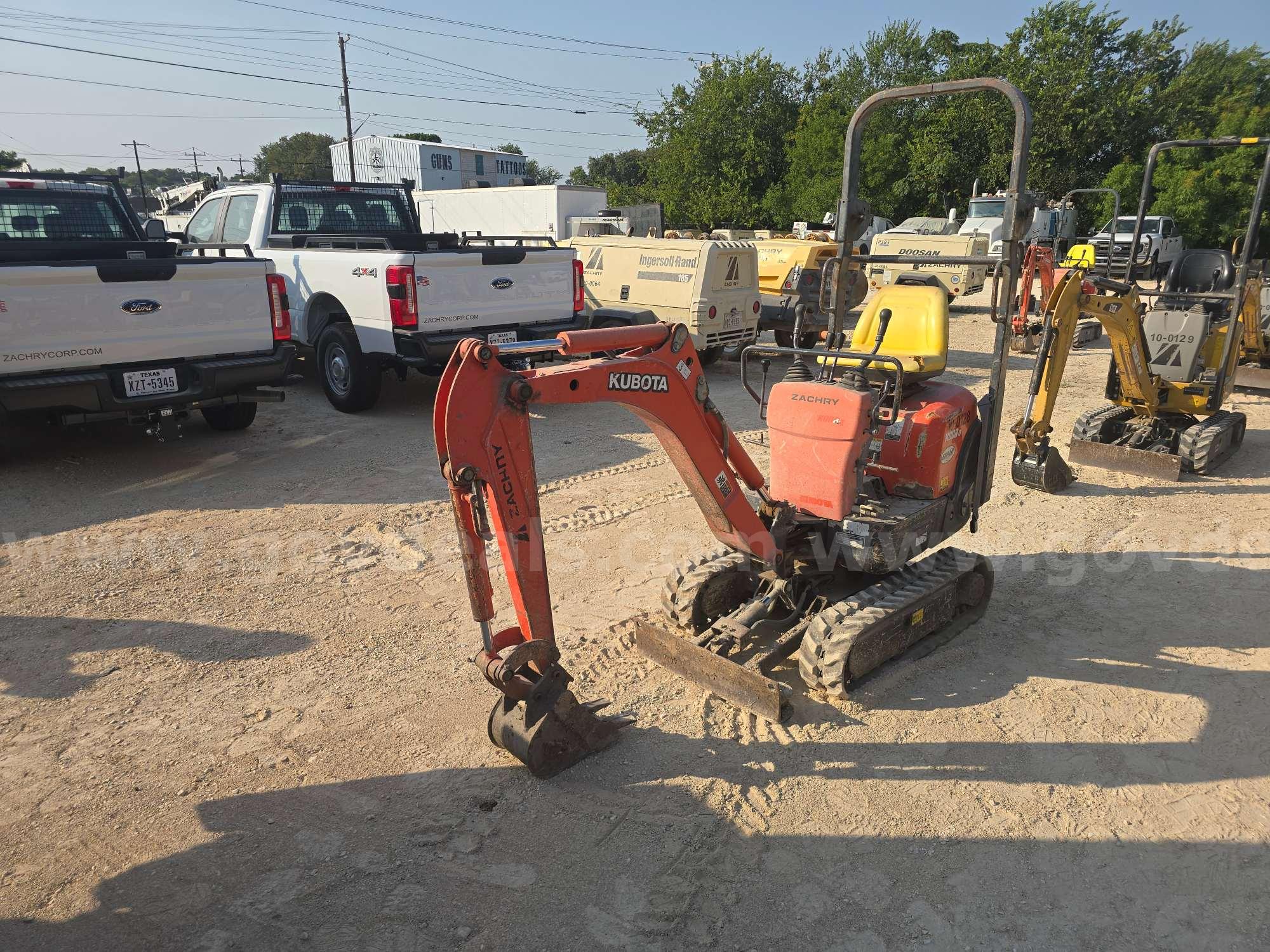2014 Kubota K008-3 Compact Hydraulic Excavator