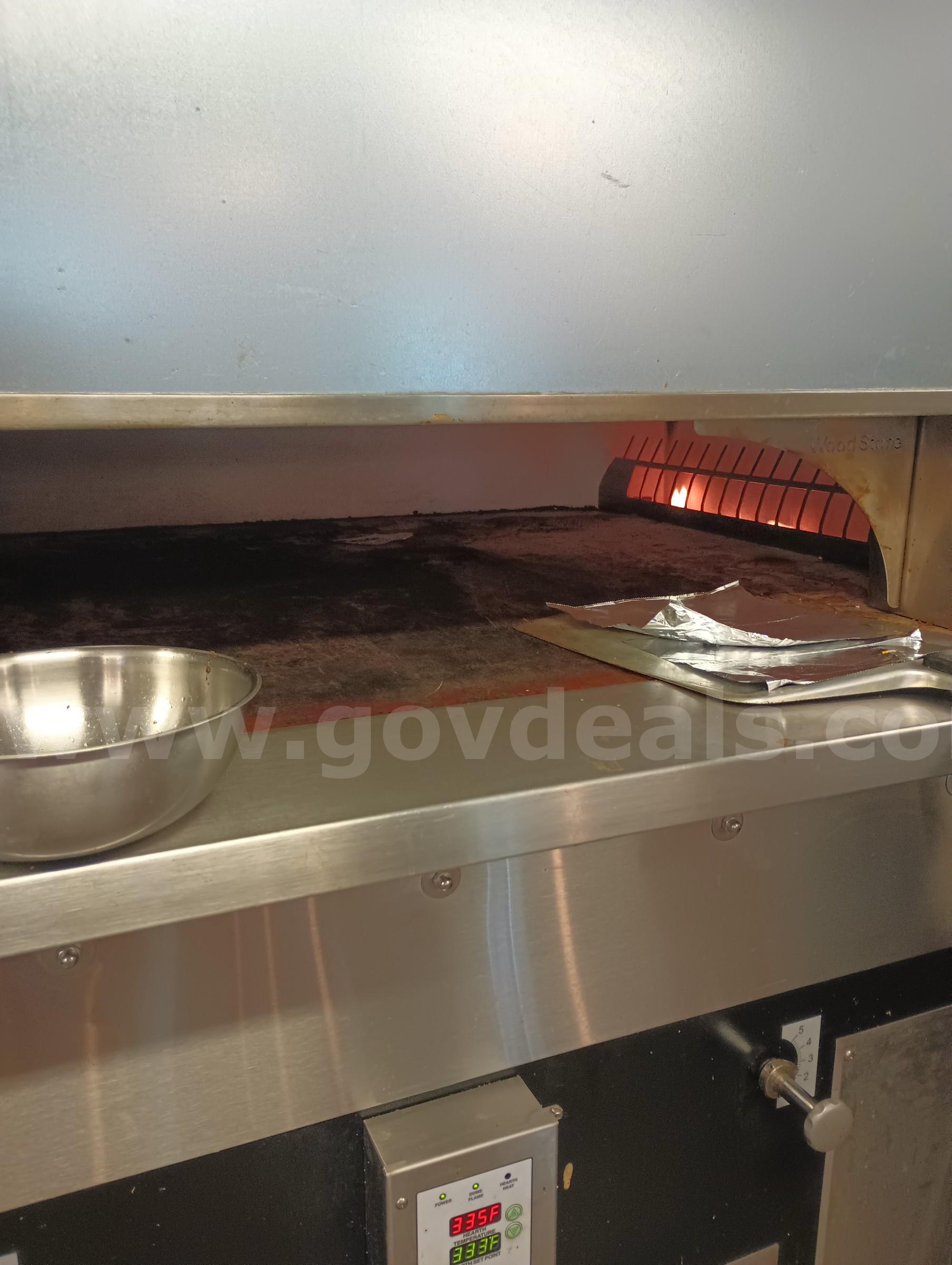 Commercial Pizza Oven Wood Stove WS-FD-9660 Government Surplus Auction - Photo #4