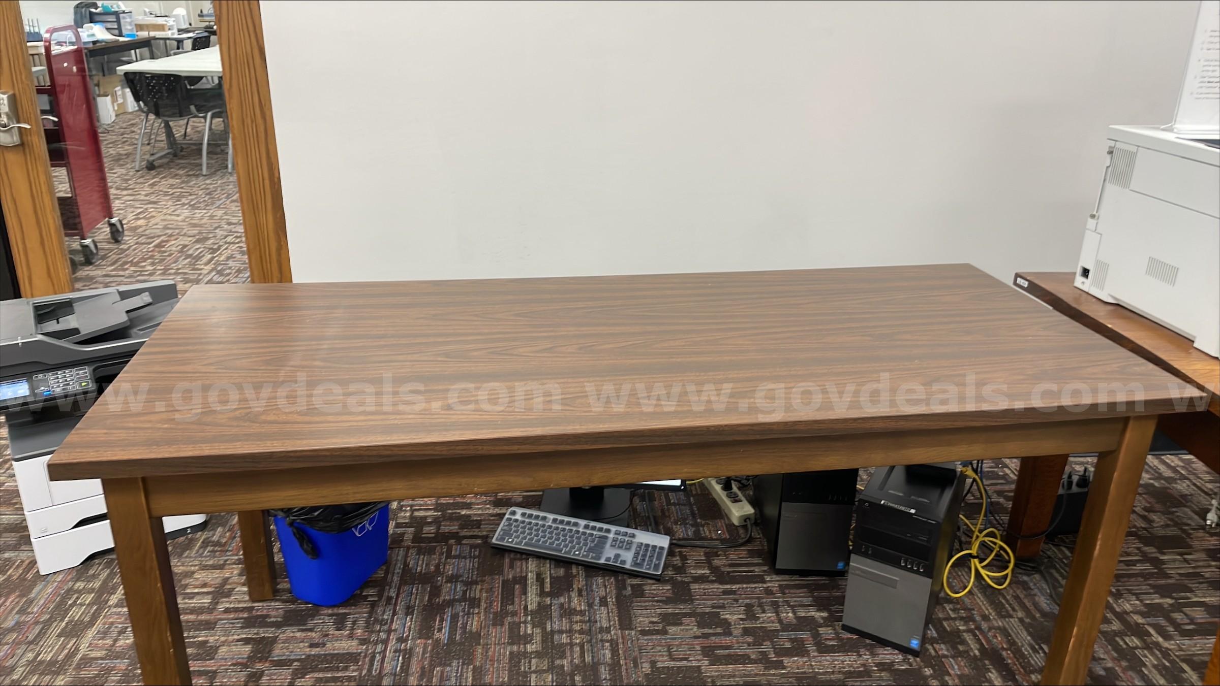Library Table - Ready for the Next Adventure   Government Surplus Auction - Primary Photo