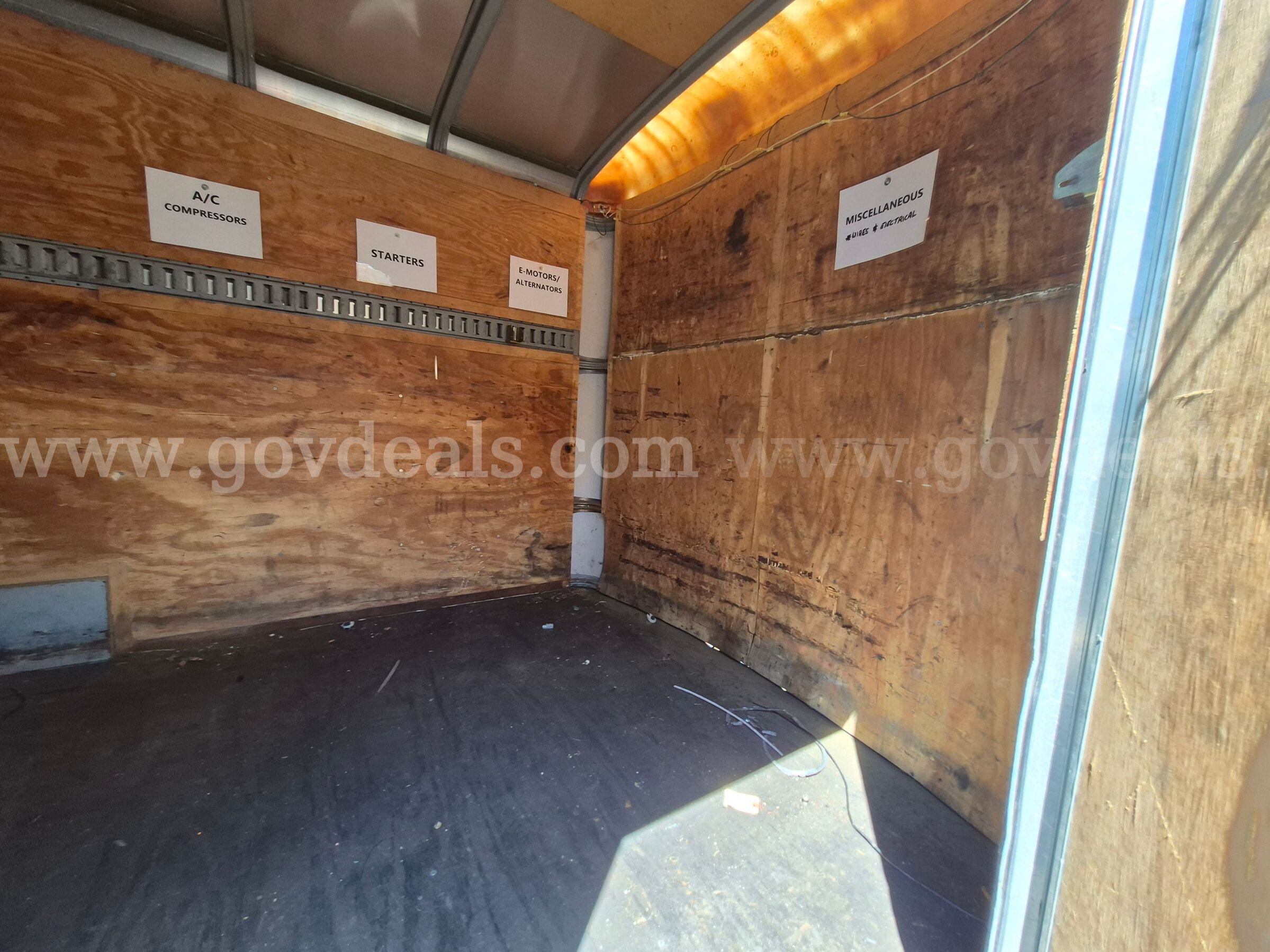 2003 Avenger 7 x14 Enclosed Trailer Avenger C714TAS3500 Government Surplus Auction - Photo #6