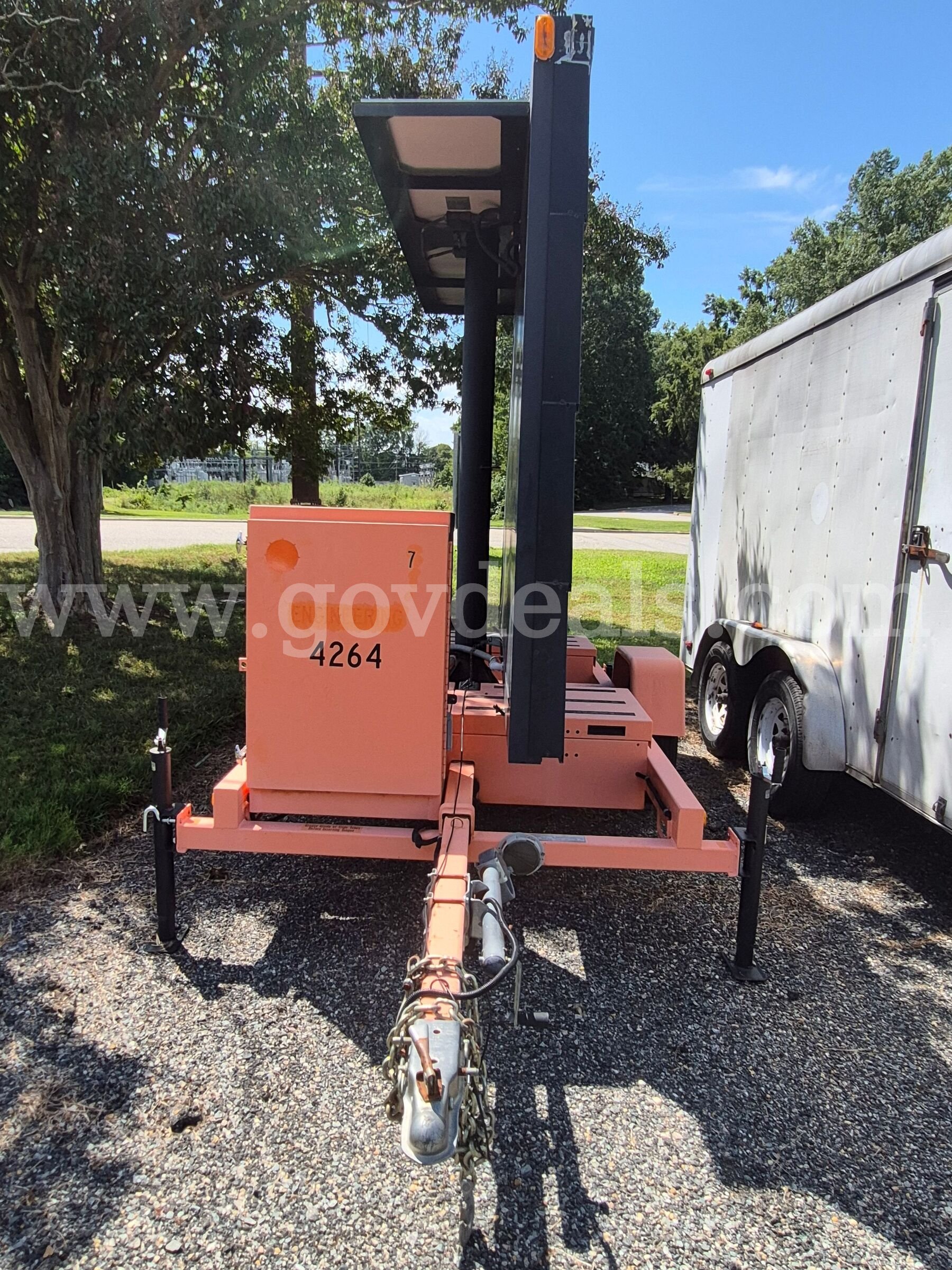 2011 American Signal Message Trailer American Signal CMS-T331 Government Surplus Auction - Photo #2