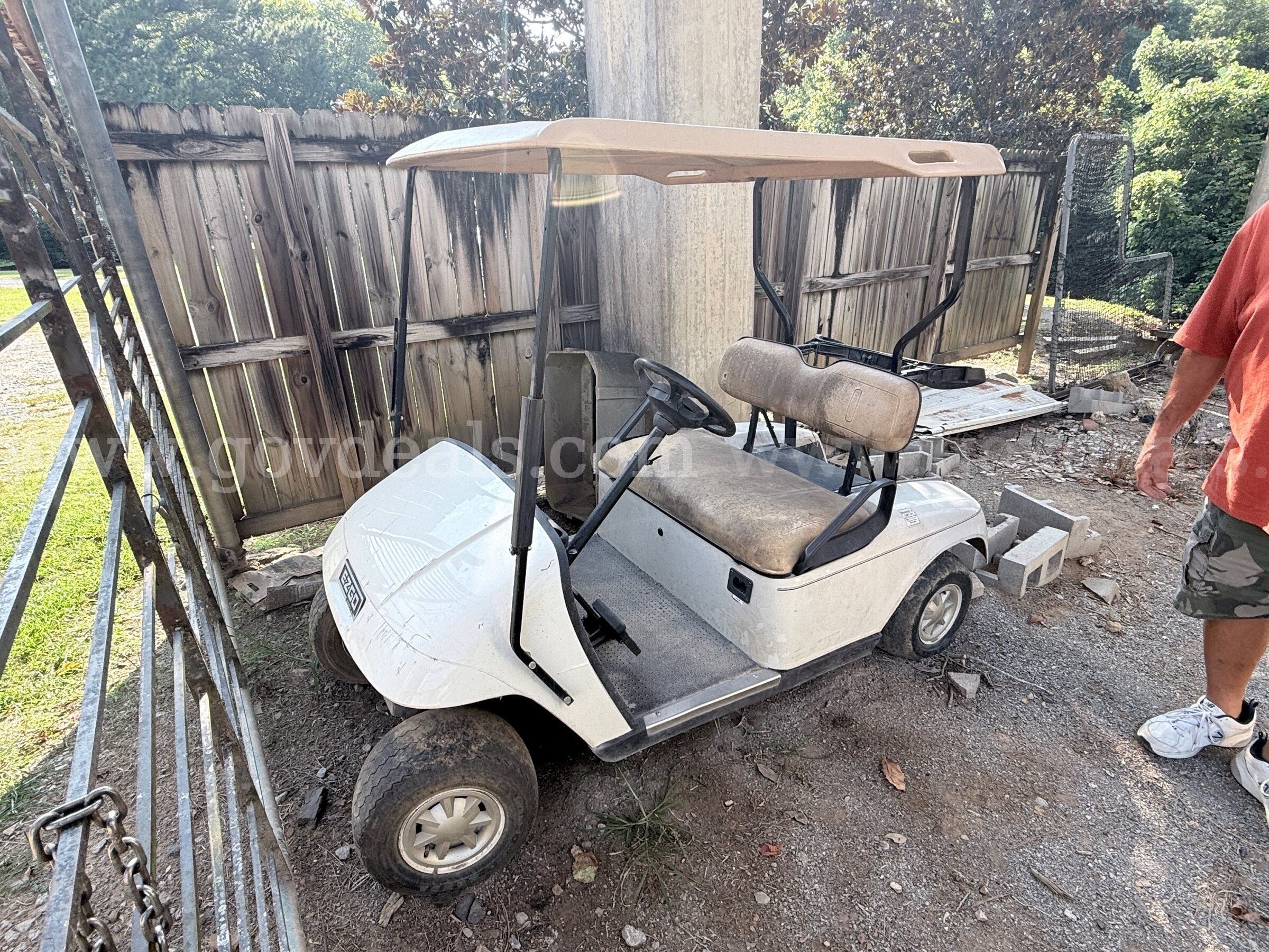 E-Z Go Golf Cart E-Z Go Unknown Government Surplus Auction - Photo #3
