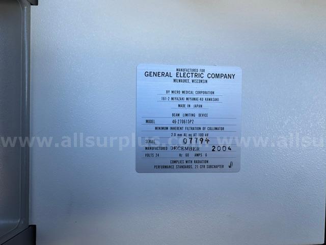 GE AMX gen 4 plus portable x ray machine GE AMX 4 Plus Government Surplus Auction - Photo #3