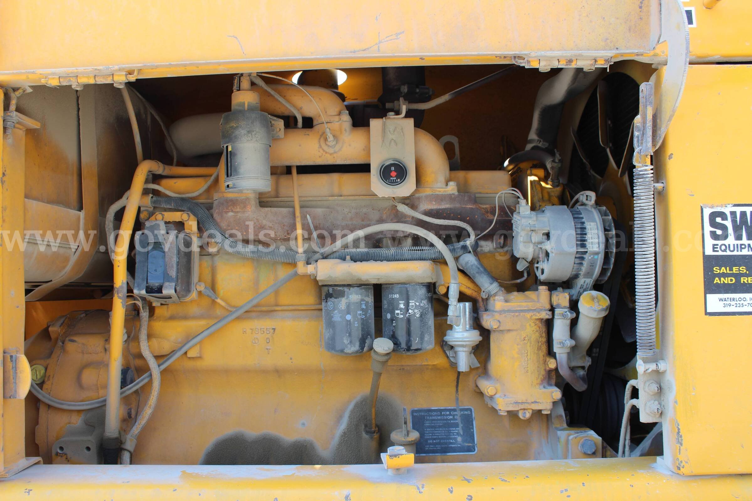 1987 John Deere 670B Motor Grader John Deere 670B Government Surplus Auction - Photo #6