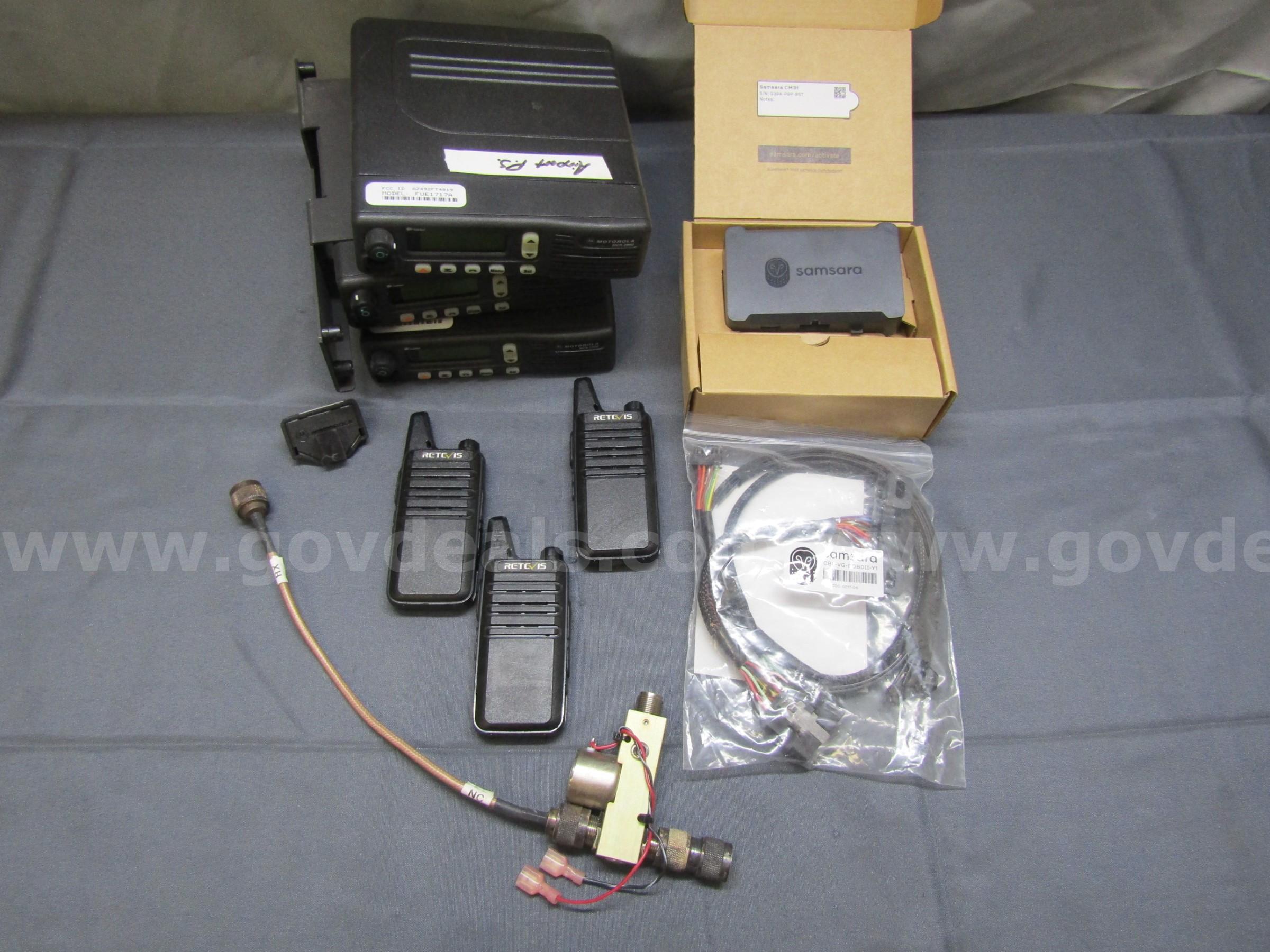 One LOT of Various Two Way Radio Related Equipment   Government Surplus Auction - Primary Photo