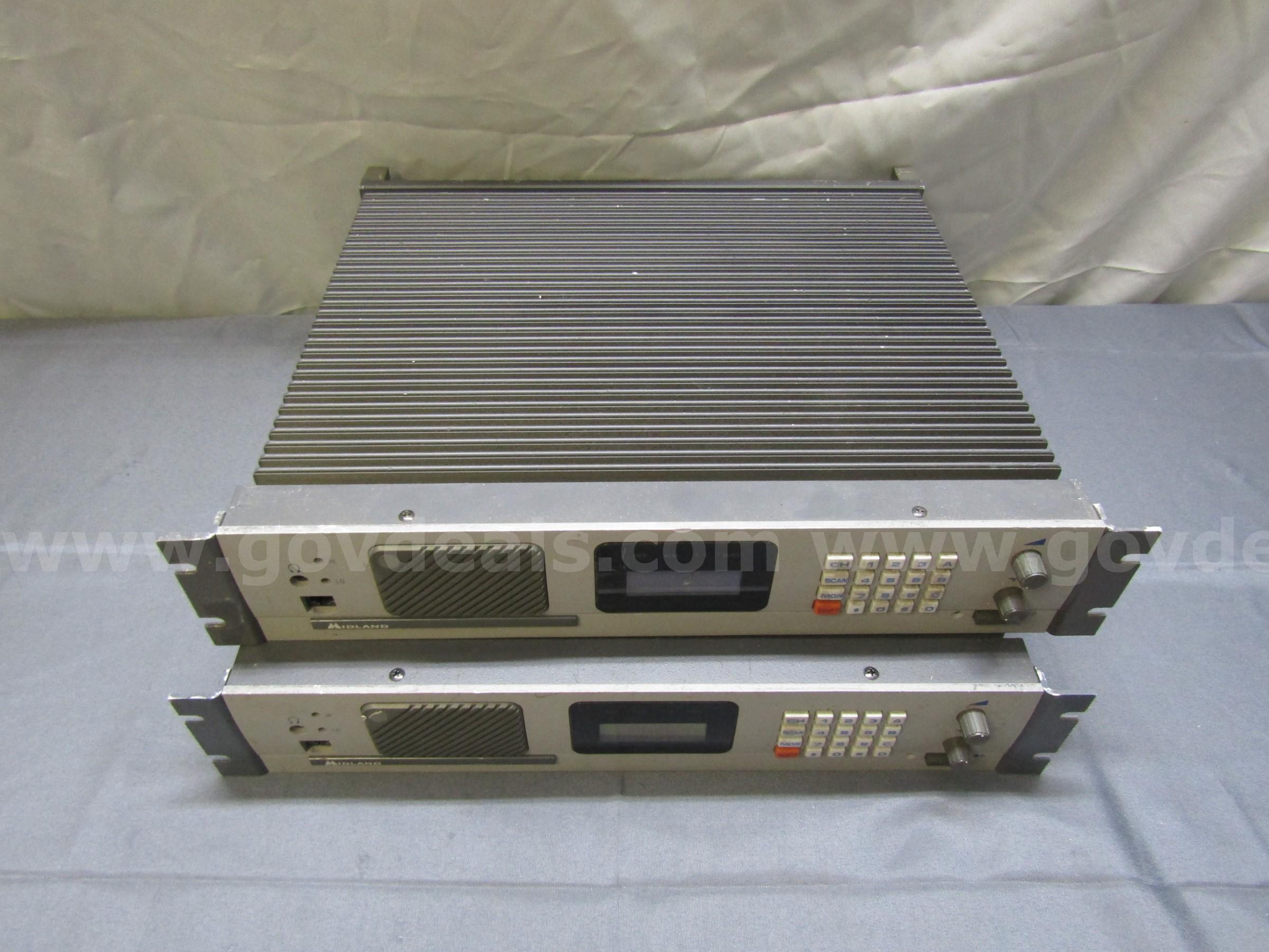Midland Two Way Radio Equipment   Government Surplus Auction - Primary Photo