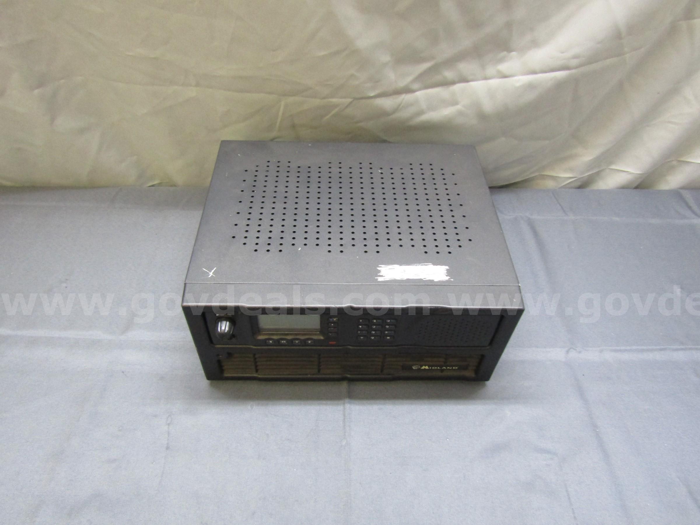 Midland Two Way Radio Equipment   Government Surplus Auction - Primary Photo