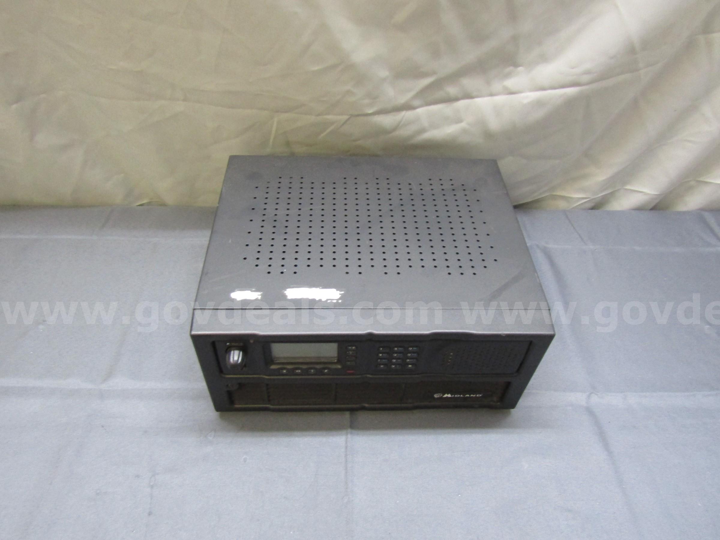 Midland Two Way Radio Equipment   Government Surplus Auction - Primary Photo