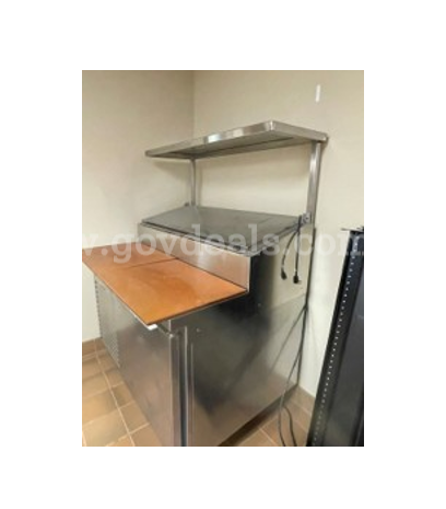 Pizza Prep Station w/Refrigerator Traulsen  Government Surplus Auction - Photo #2