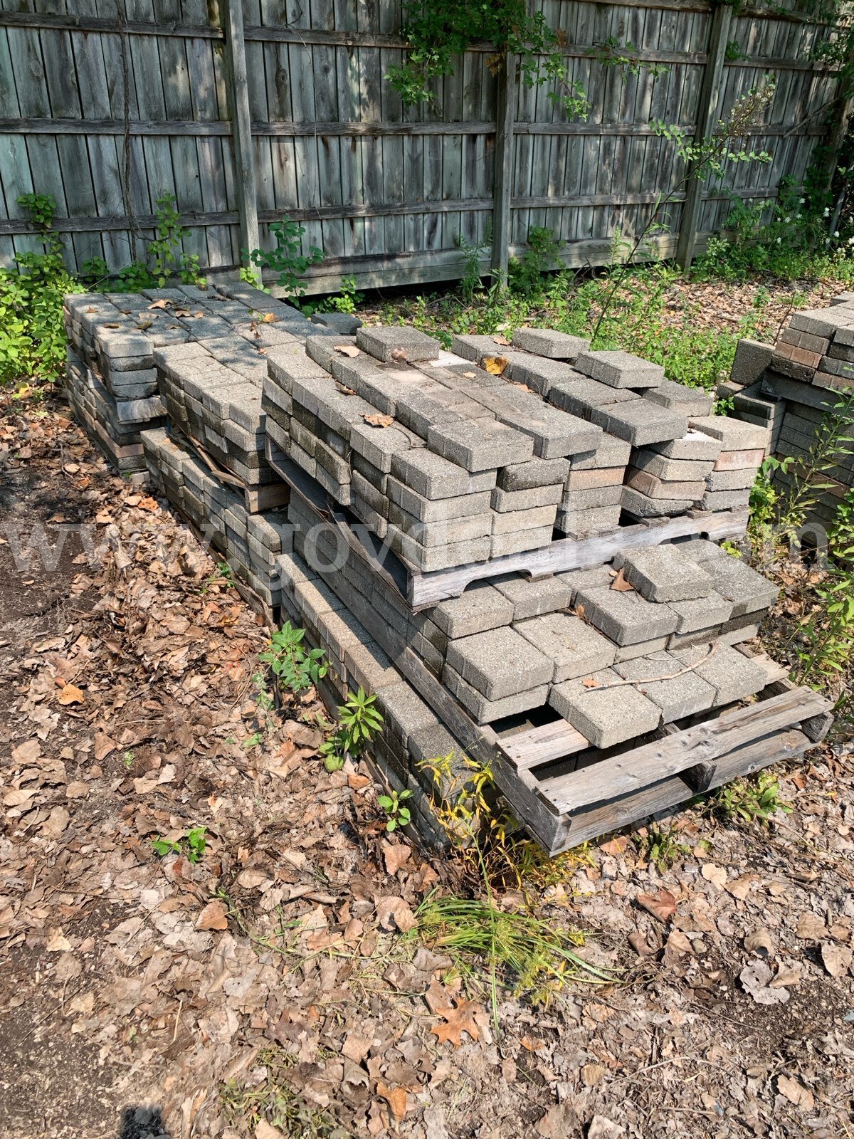 Square pavers, on pallets   Government Surplus Auction - Primary Photo