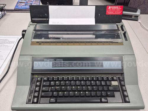 Swintec Model 2600 Typewriter