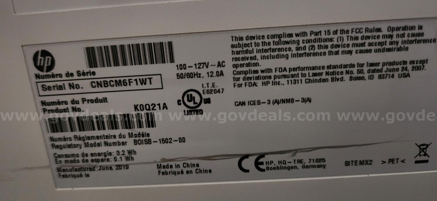 Printer   Government Surplus Auction - Photo #3