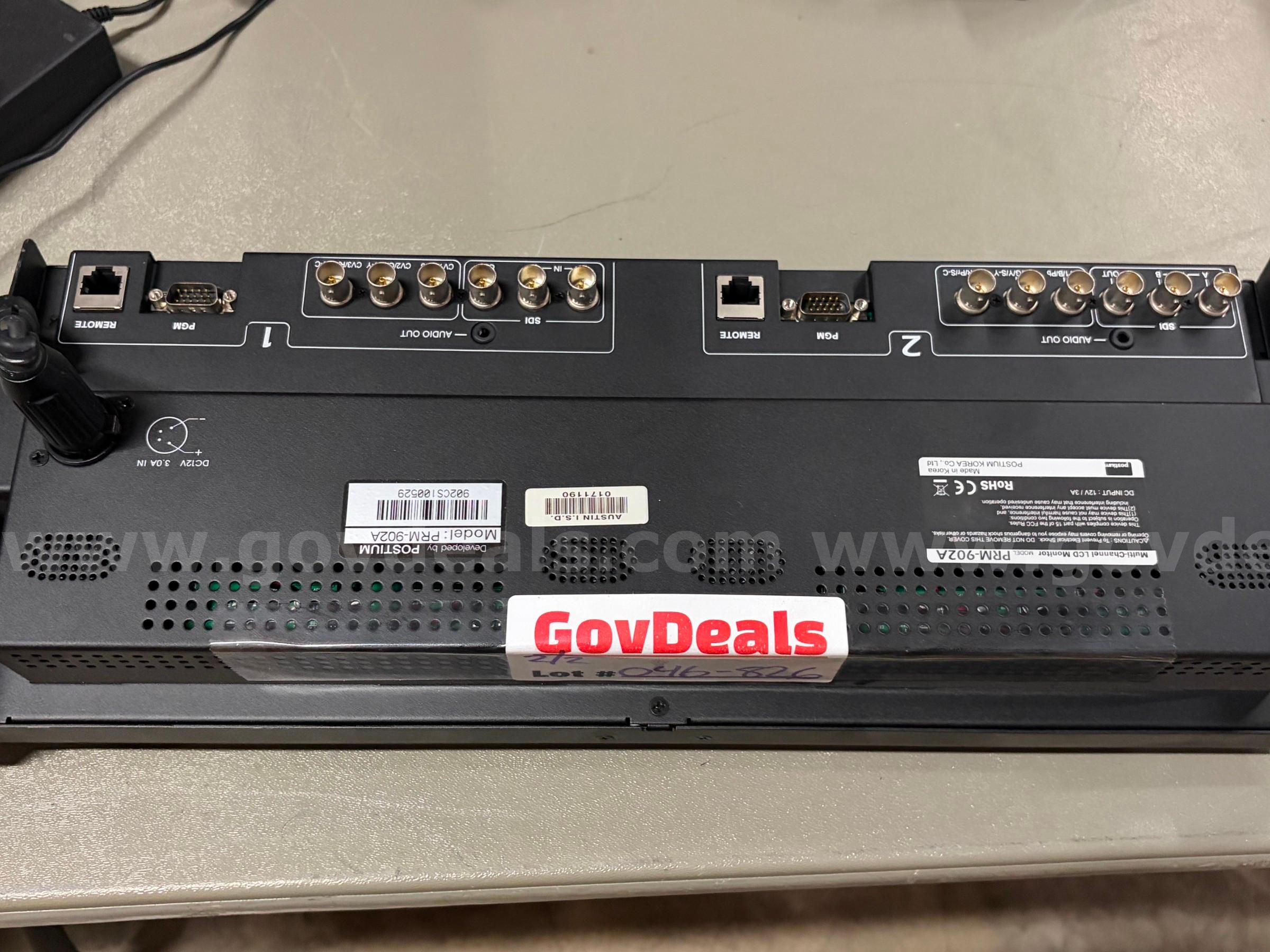 Five Eyes, Zero Alibis: Postium & Marshall Dual/Triple Rack Monitor Bundle (Untested!)   Government Surplus Auction - Photo #4