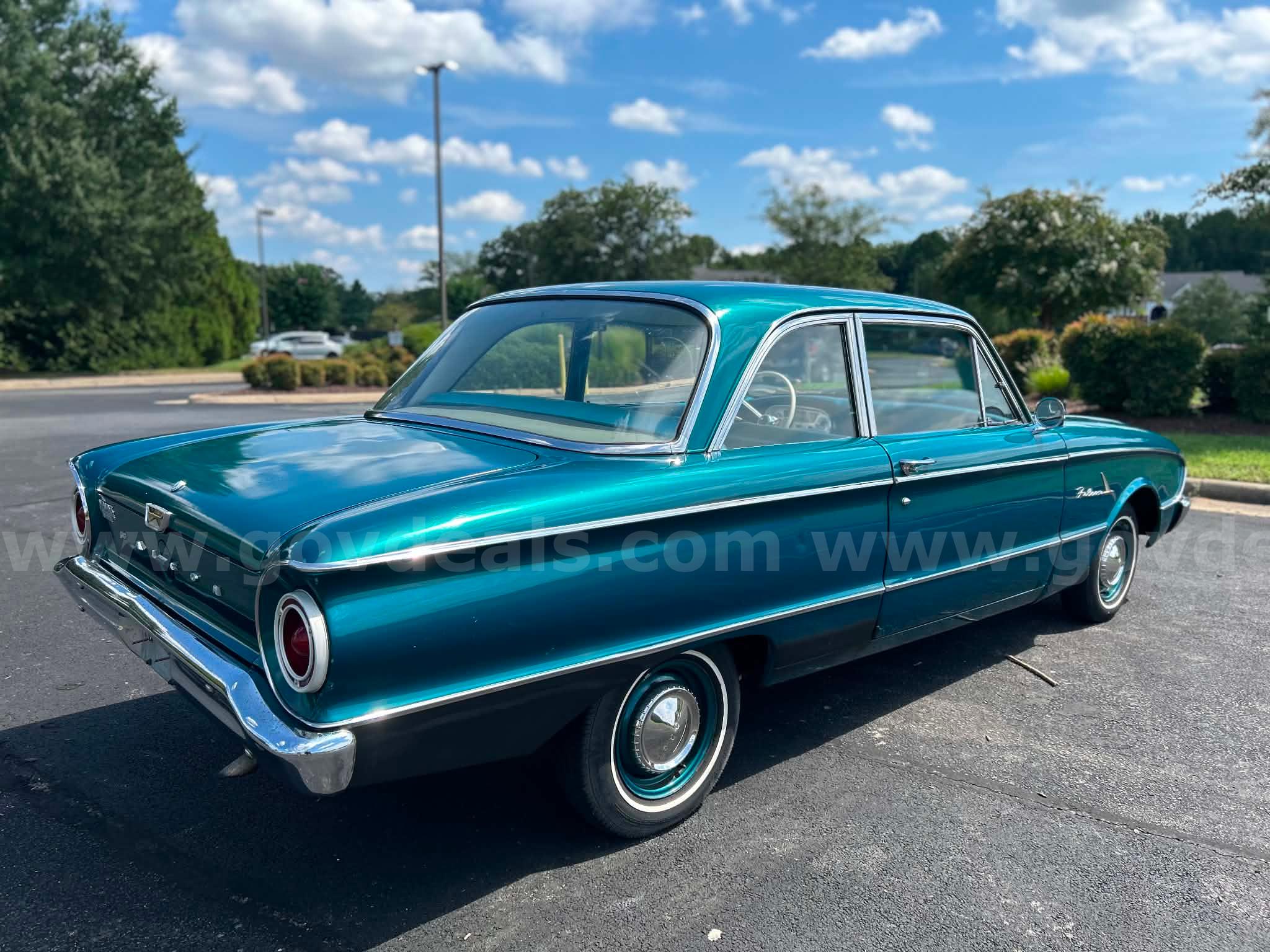 1961 FORD FALCON 2-DOOR | 144 INLINE 6 | AUTOMATIC Ford 144 Government Surplus Auction - Photo #6