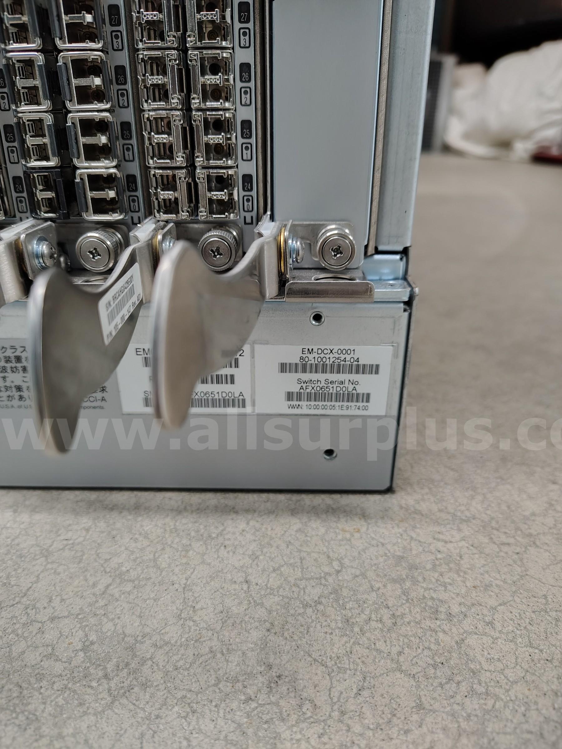 1 LOT 1EA. BROCADE DCX  W/6 EA. FC8-48. 2 EA. FC8-32. 2 CP8. 2 CR8. 4 PSU. 3 FAN. Brocade  Government Surplus Auction - Photo #6