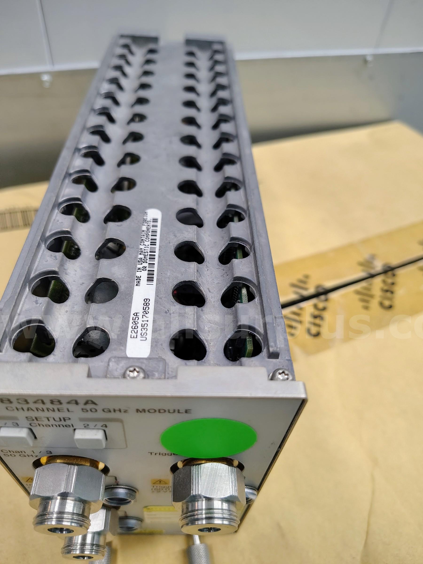1LOT 1ea. HP 83484A Dual Two Channel 50GHz Electrical Plug HP  Government Surplus Auction - Photo #5